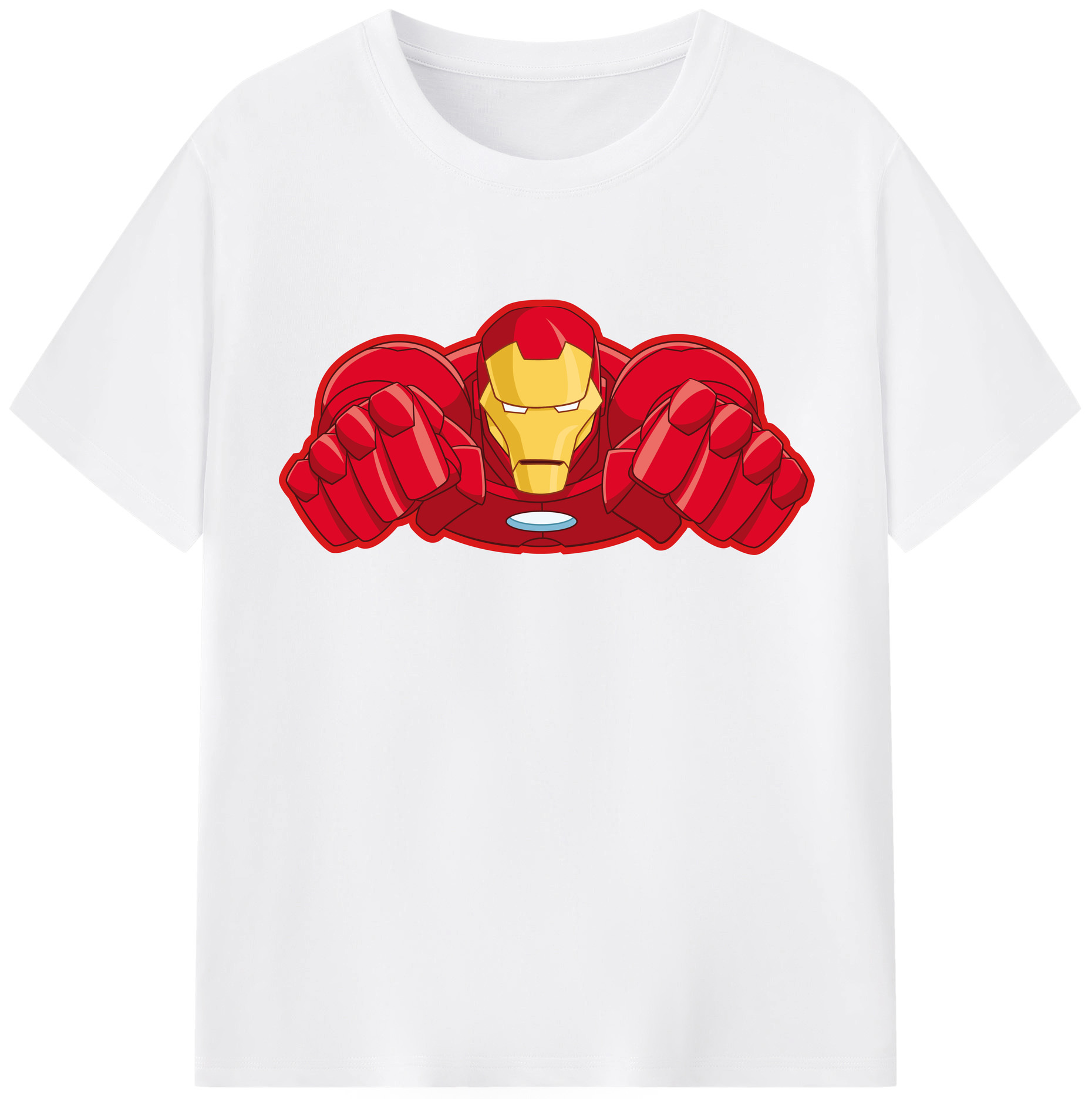（画像用） アベンジャーズ The Avengers 綿100％半袖Tシャツ（フロントプリント）