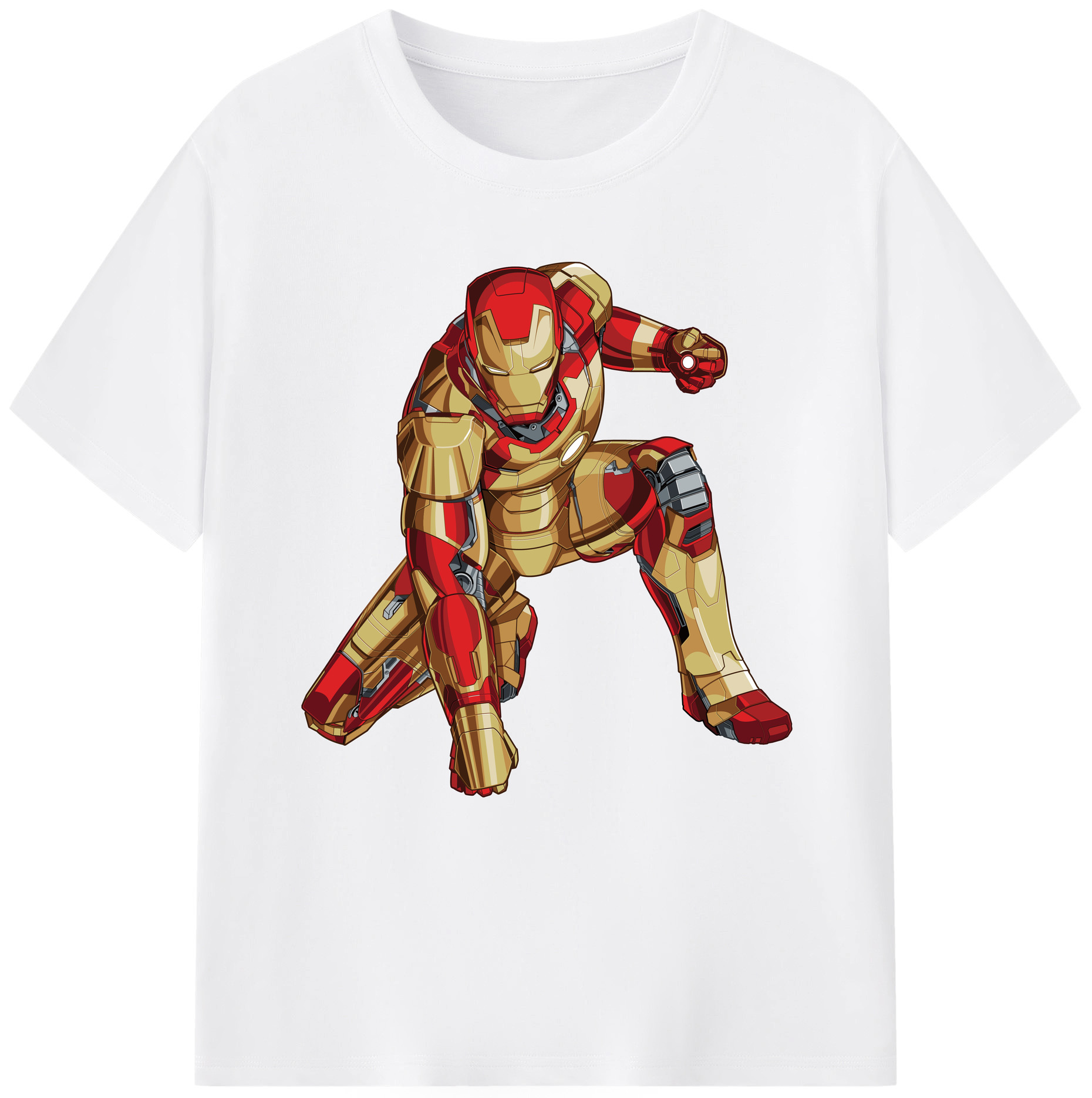 （画像用） アベンジャーズ The Avengers 綿100％半袖Tシャツ（フロントプリント）
