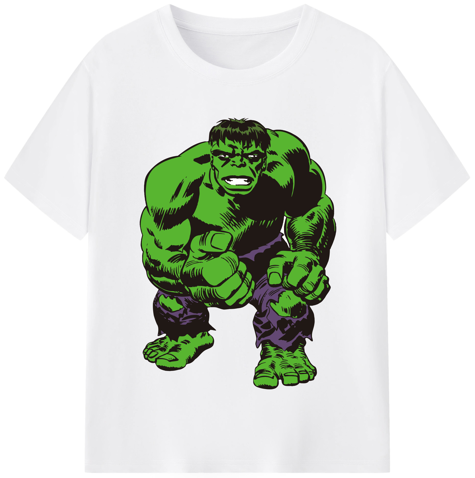 （画像用） アベンジャーズ The Avengers 綿100％半袖Tシャツ（フロントプリント）