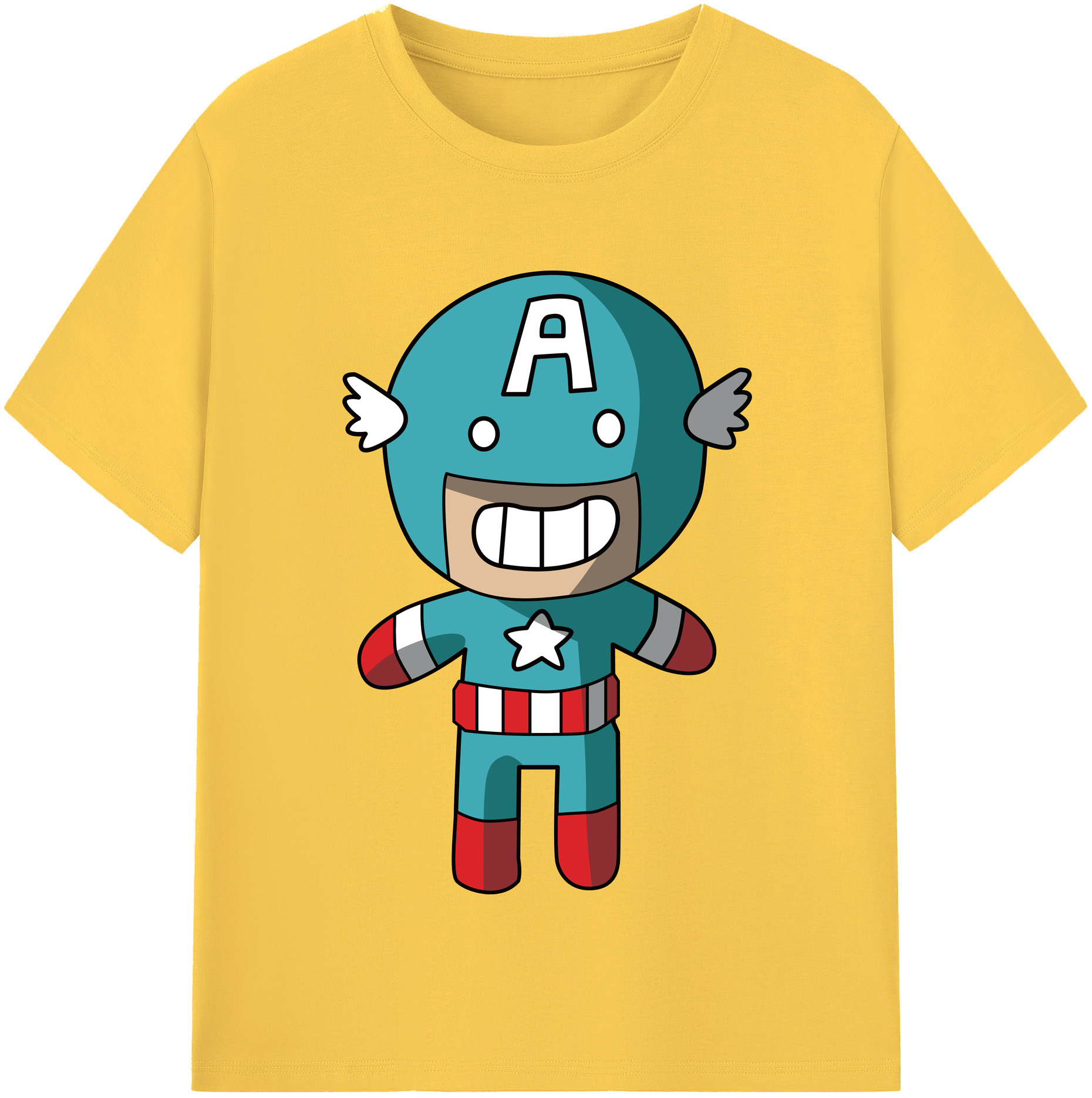 （画像用） アベンジャーズ The Avengers 綿100％半袖Tシャツ（フロントプリント）