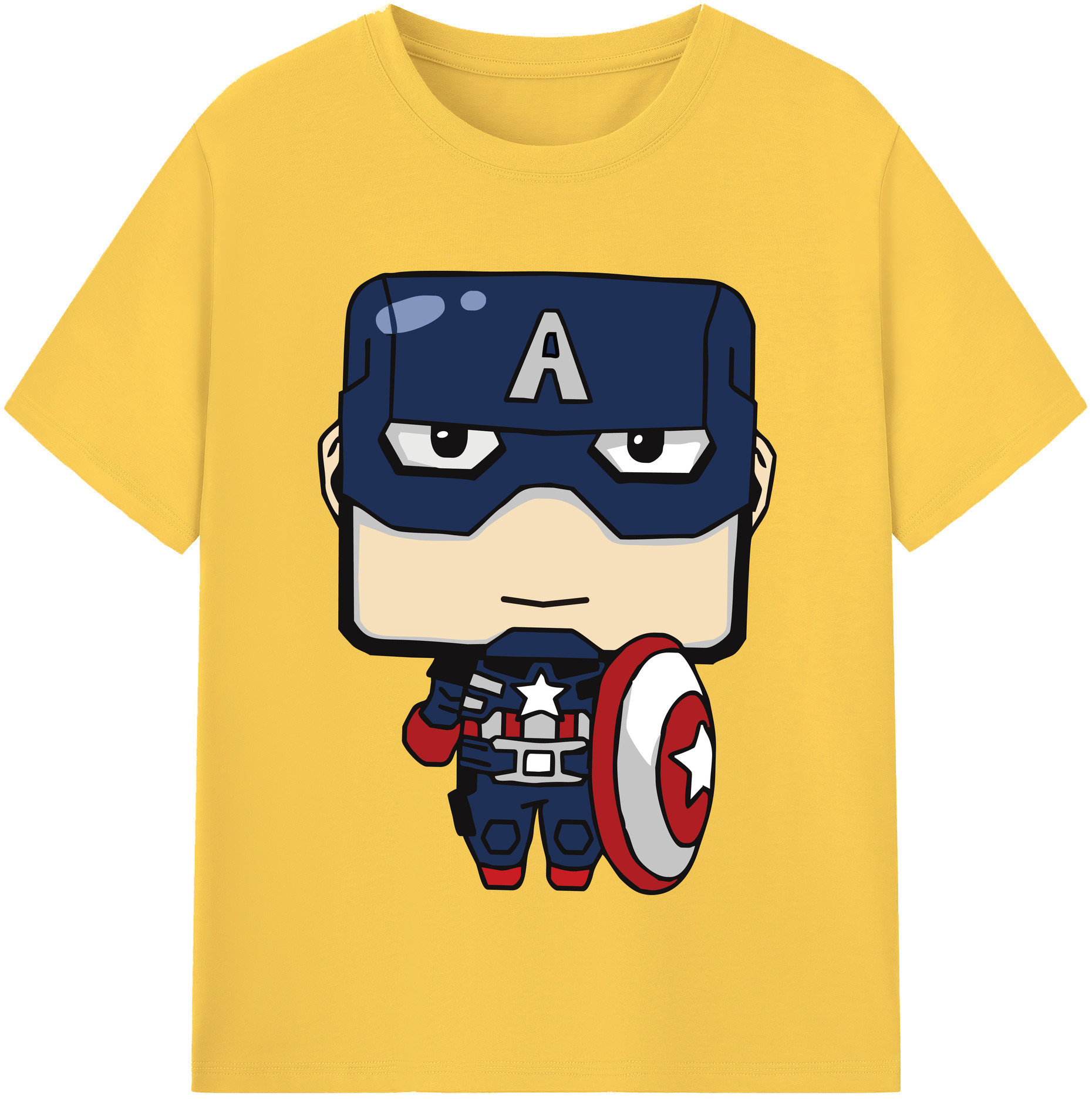 （画像用） アベンジャーズ The Avengers 綿100％半袖Tシャツ（フロントプリント）
