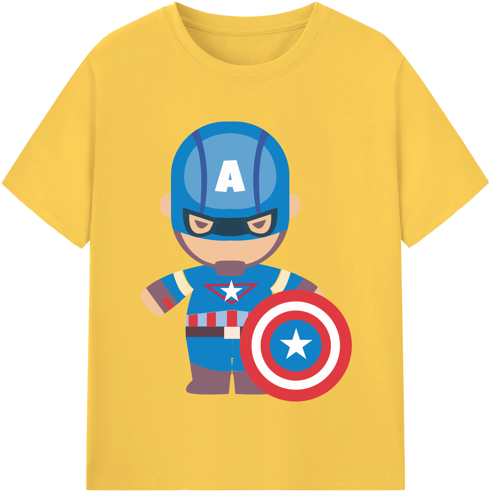 （画像用） アベンジャーズ The Avengers 綿100％半袖Tシャツ（フロントプリント）