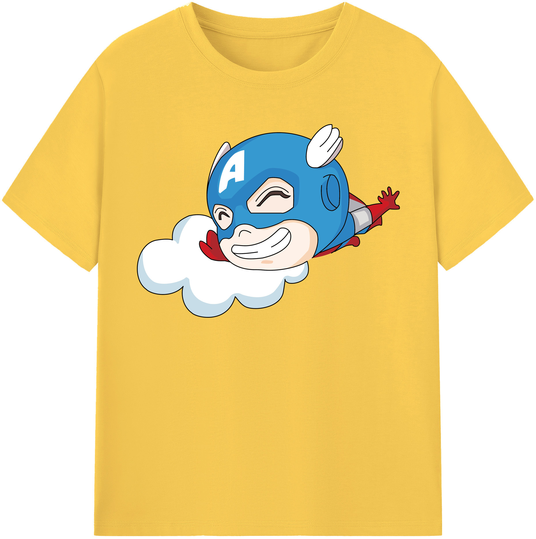 （画像用） アベンジャーズ The Avengers 綿100％半袖Tシャツ（フロントプリント）