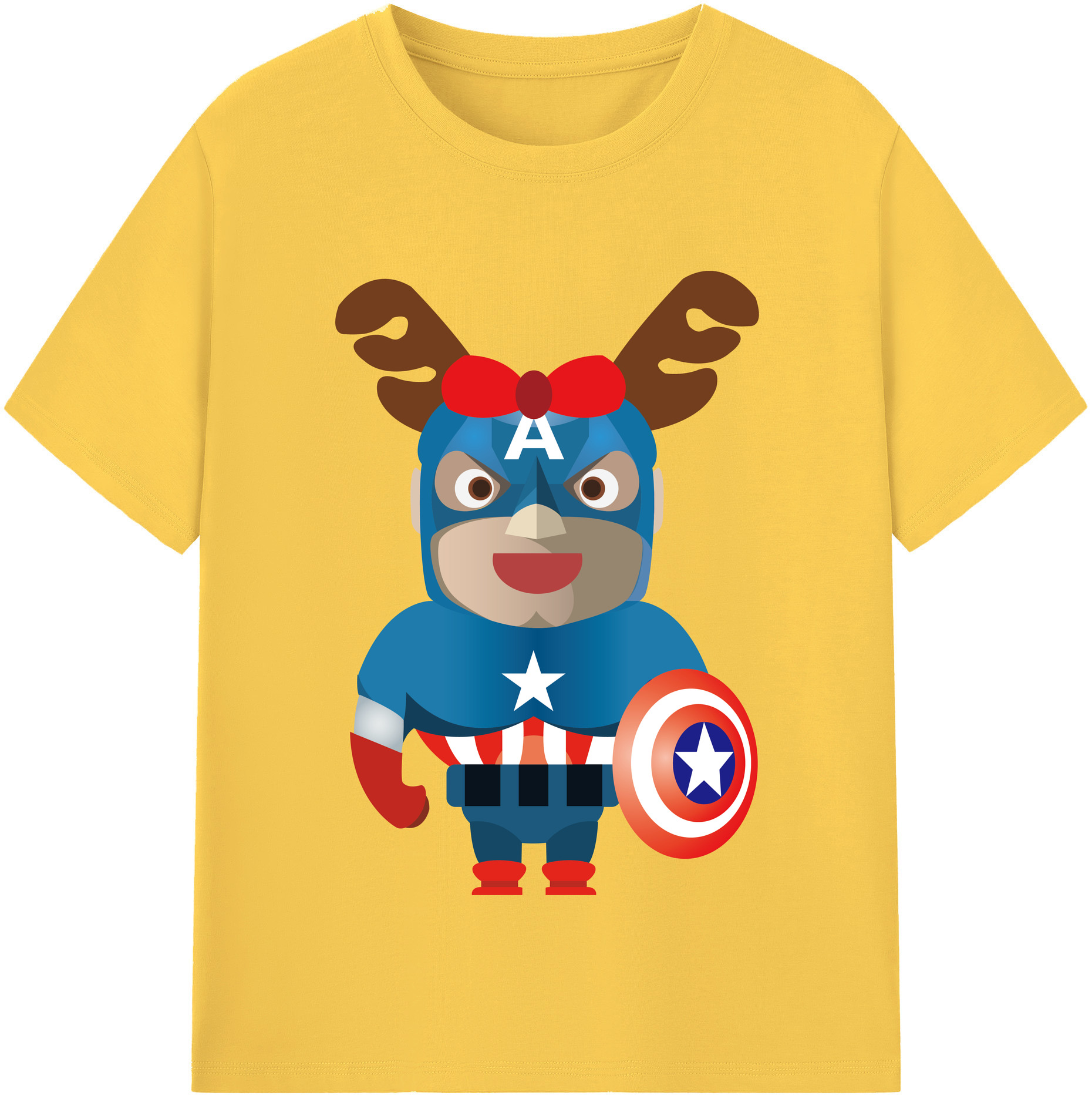 （画像用） アベンジャーズ The Avengers 綿100％半袖Tシャツ（フロントプリント）