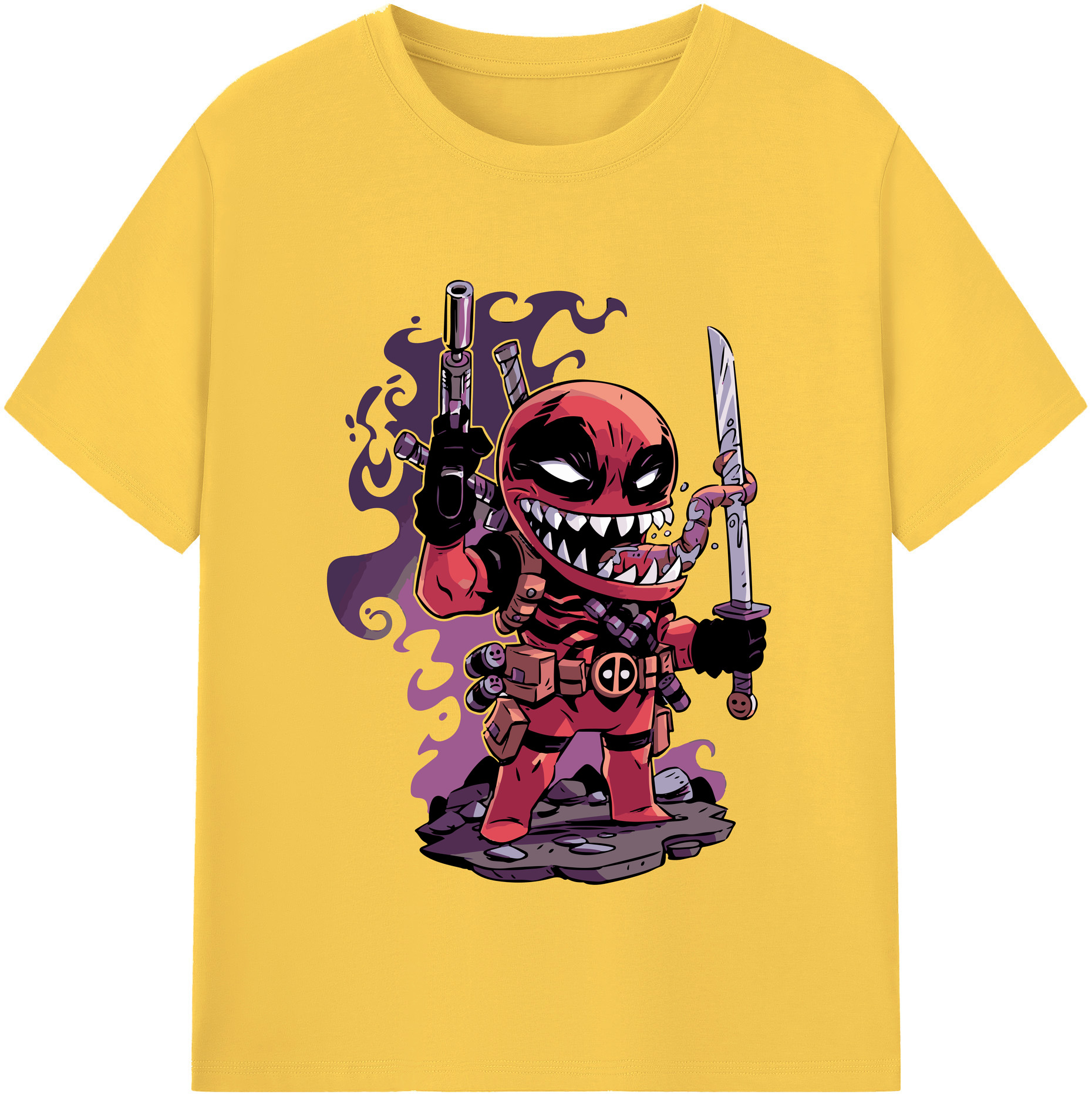 （画像用） アベンジャーズ The Avengers 綿100％半袖Tシャツ（フロントプリント）
