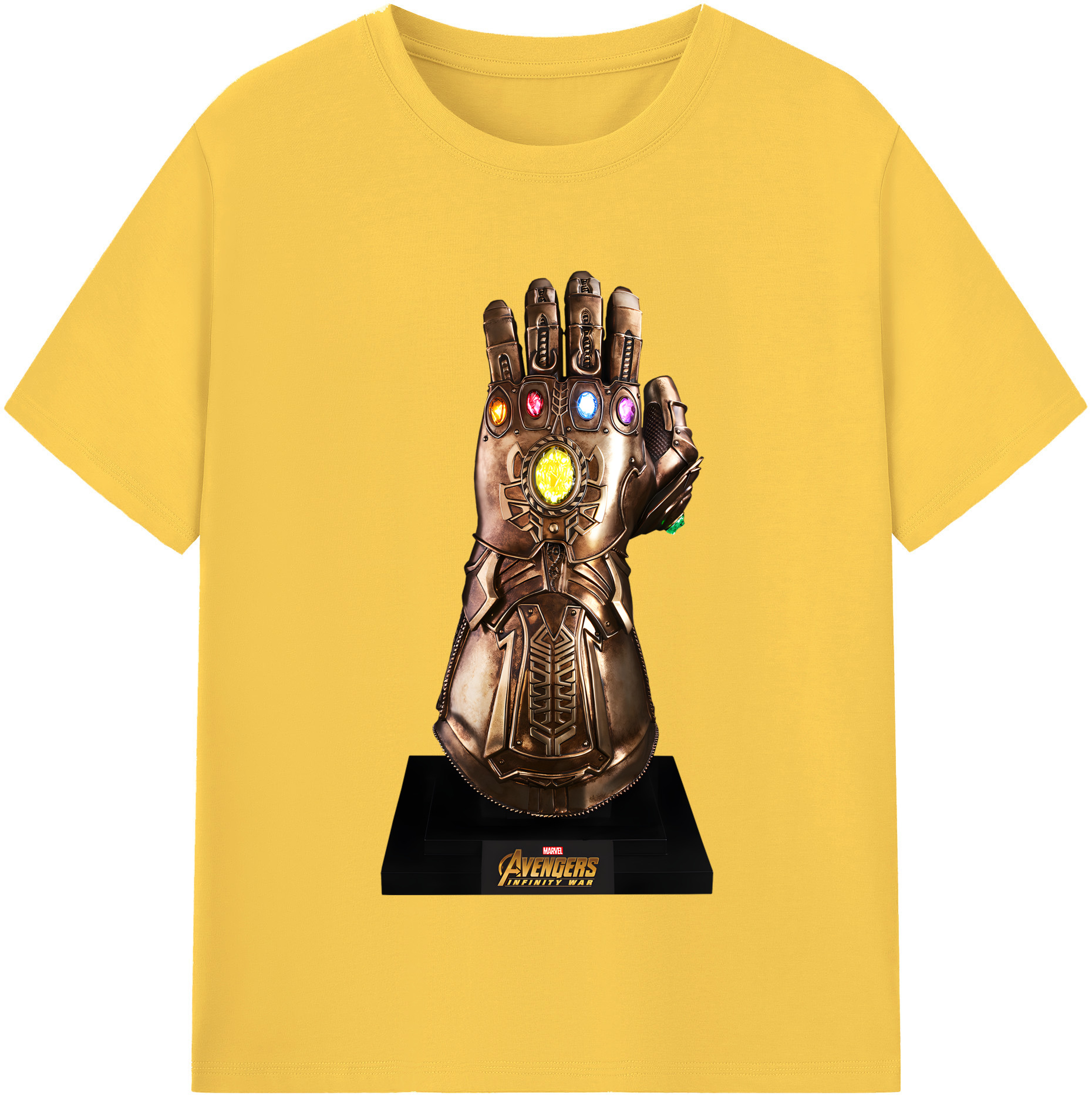 （画像用） アベンジャーズ The Avengers 綿100％半袖Tシャツ（フロントプリント）