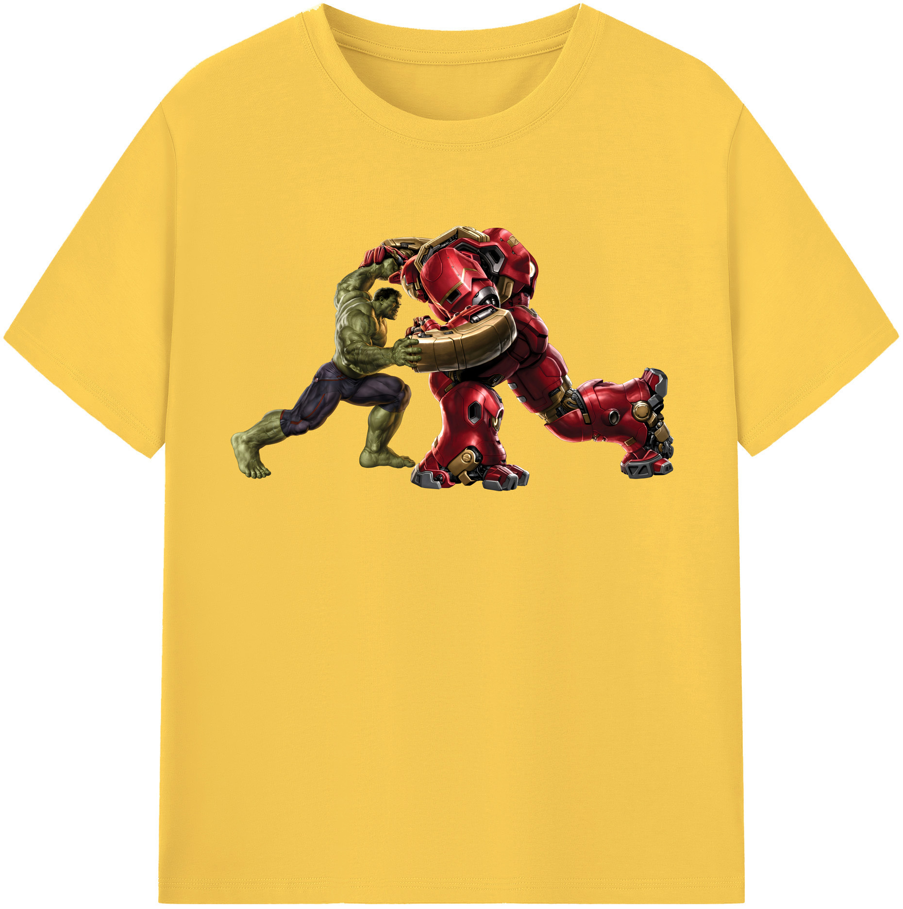（画像用） アベンジャーズ The Avengers 綿100％半袖Tシャツ（フロントプリント）