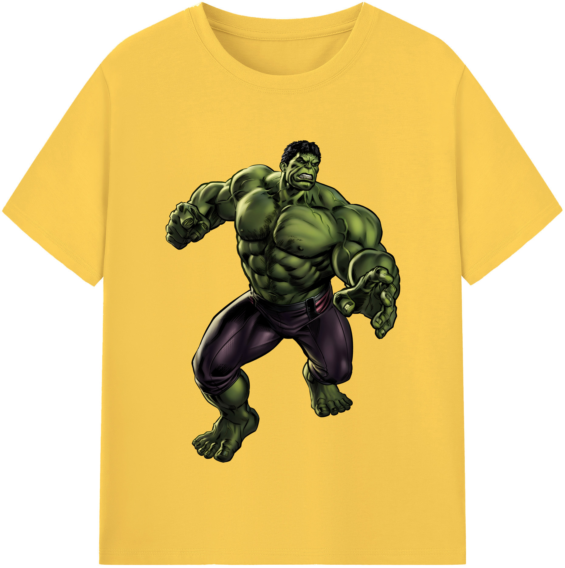 （画像用） アベンジャーズ The Avengers 綿100％半袖Tシャツ（フロントプリント）