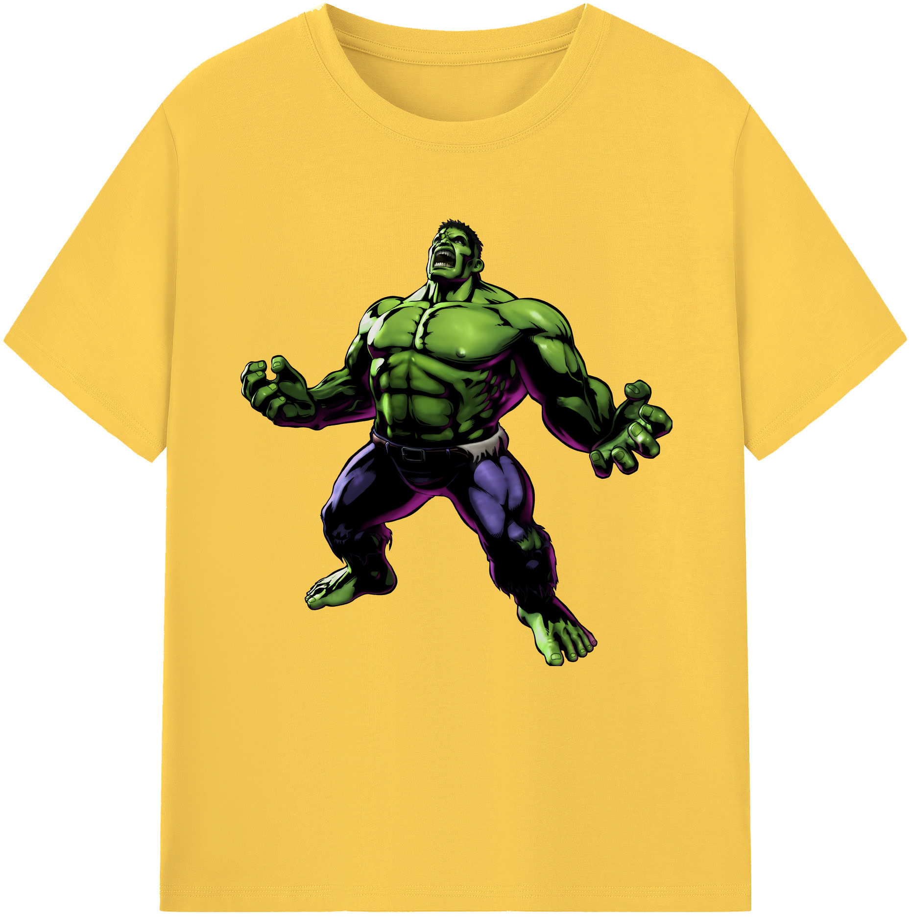 （画像用） アベンジャーズ The Avengers 綿100％半袖Tシャツ（フロントプリント）