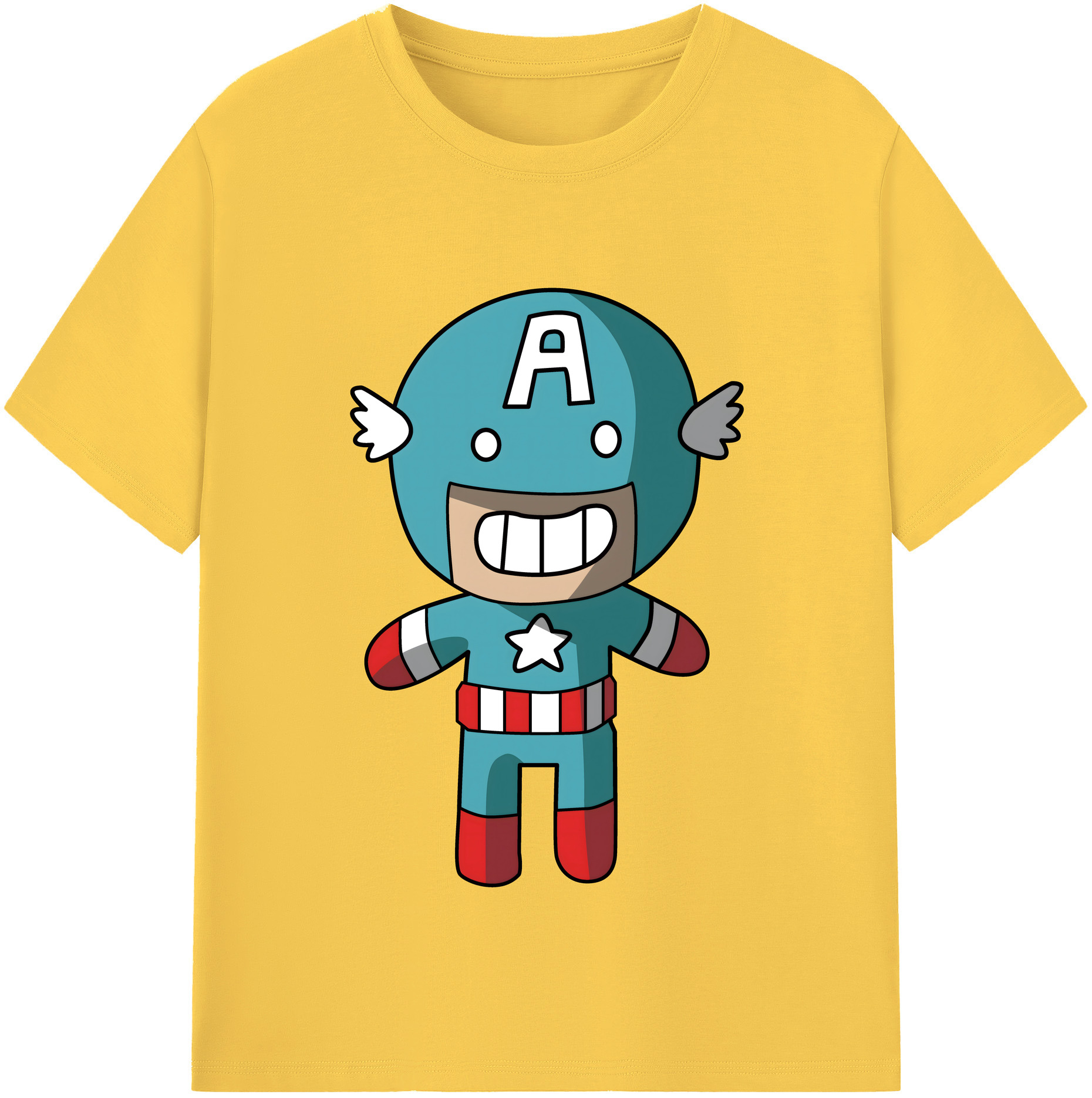（画像用） アベンジャーズ The Avengers 綿100％半袖Tシャツ（フロントプリント）