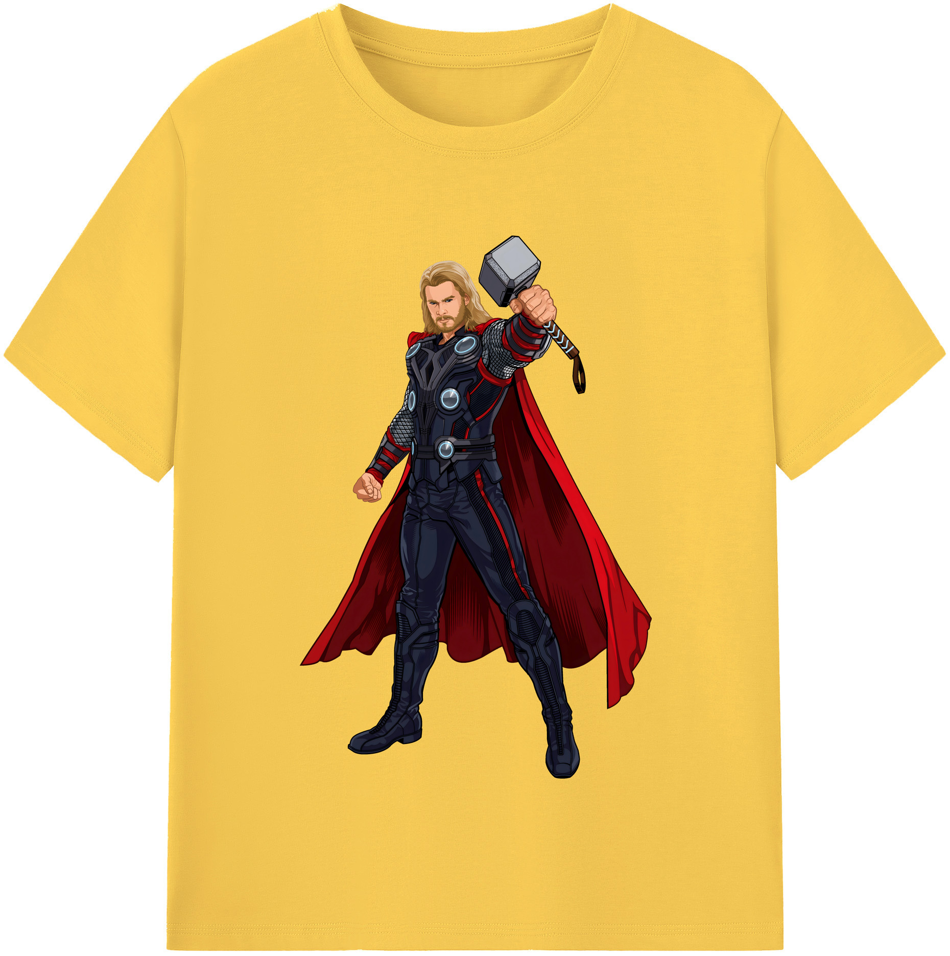 （画像用） アベンジャーズ The Avengers 綿100％半袖Tシャツ（フロントプリント）