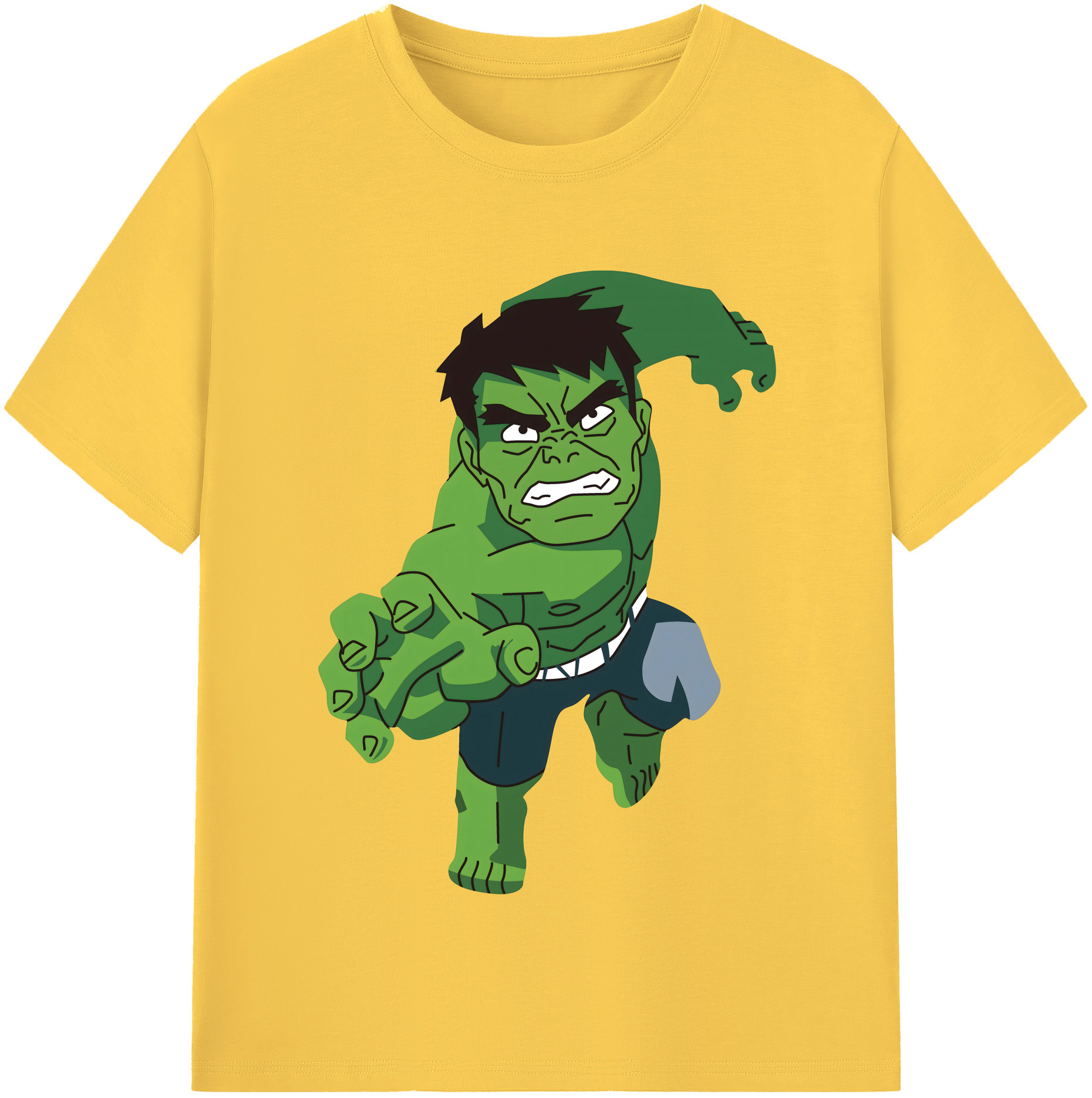 （画像用） アベンジャーズ The Avengers 綿100％半袖Tシャツ（フロントプリント）