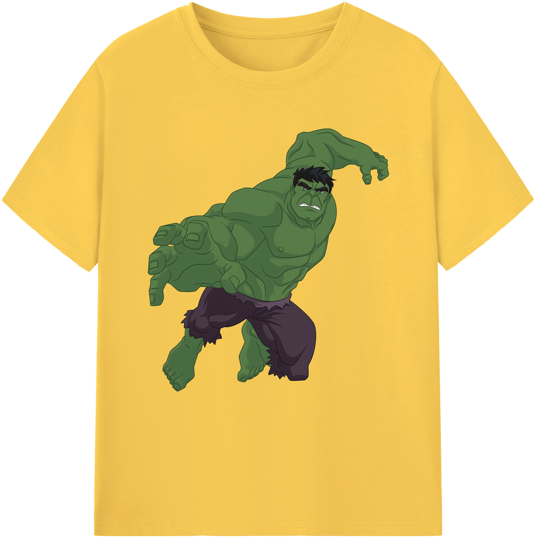（画像用） アベンジャーズ The Avengers 綿100％半袖Tシャツ（フロントプリント）