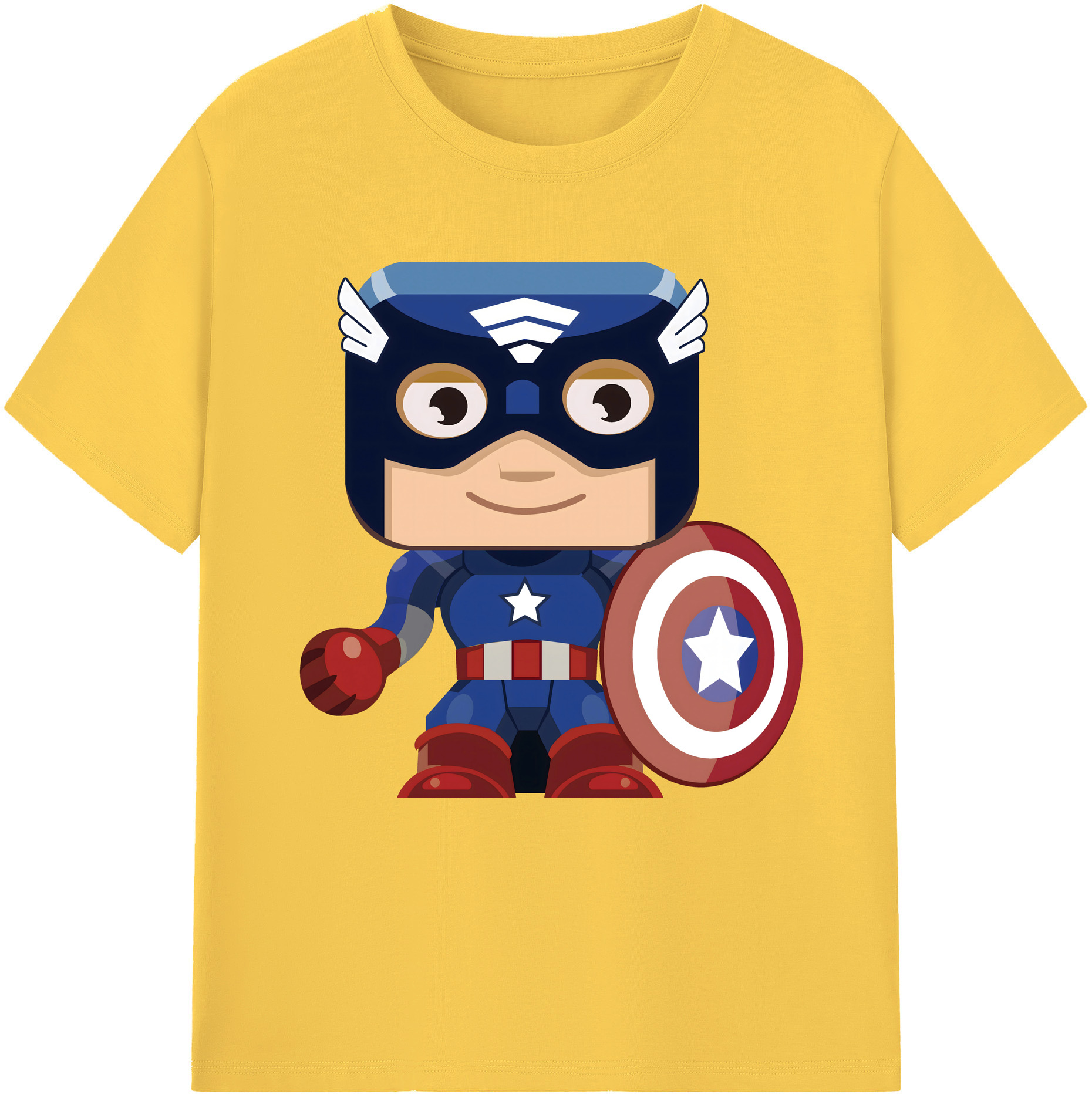 （画像用） アベンジャーズ The Avengers 綿100％半袖Tシャツ（フロントプリント）