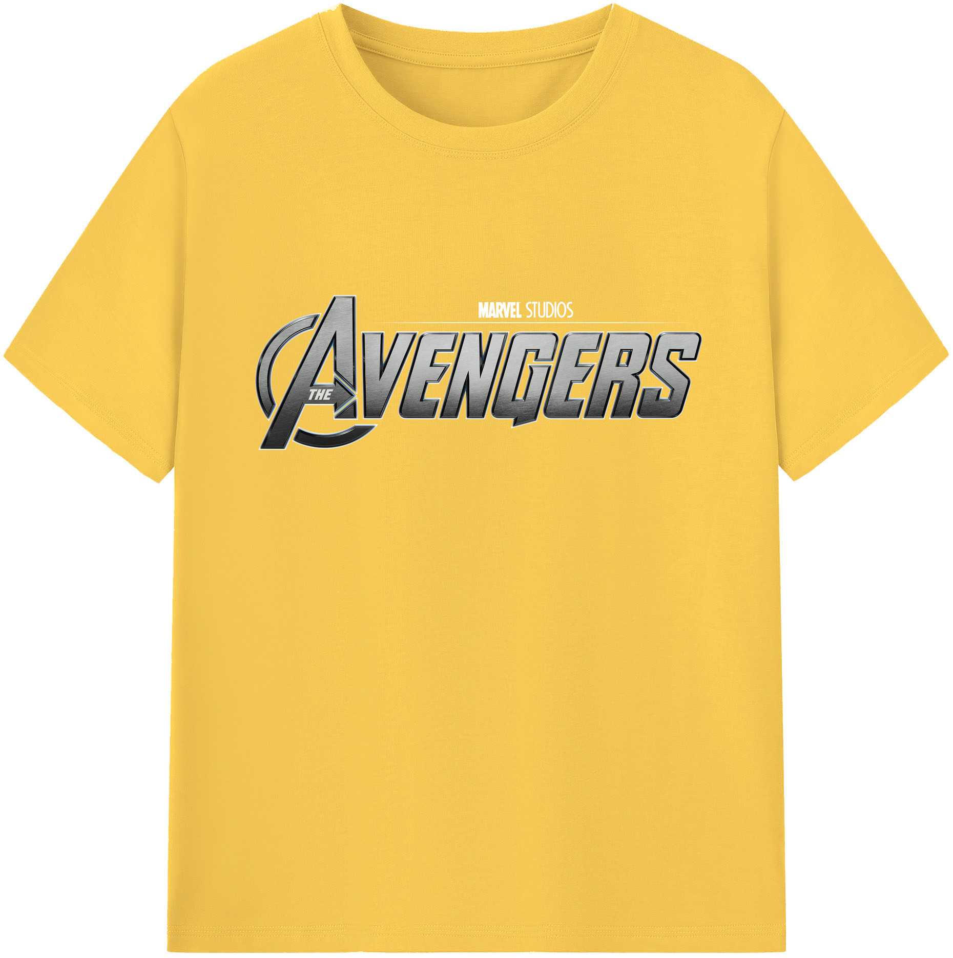 （画像用） アベンジャーズ The Avengers 綿100％半袖Tシャツ（フロントプリント）