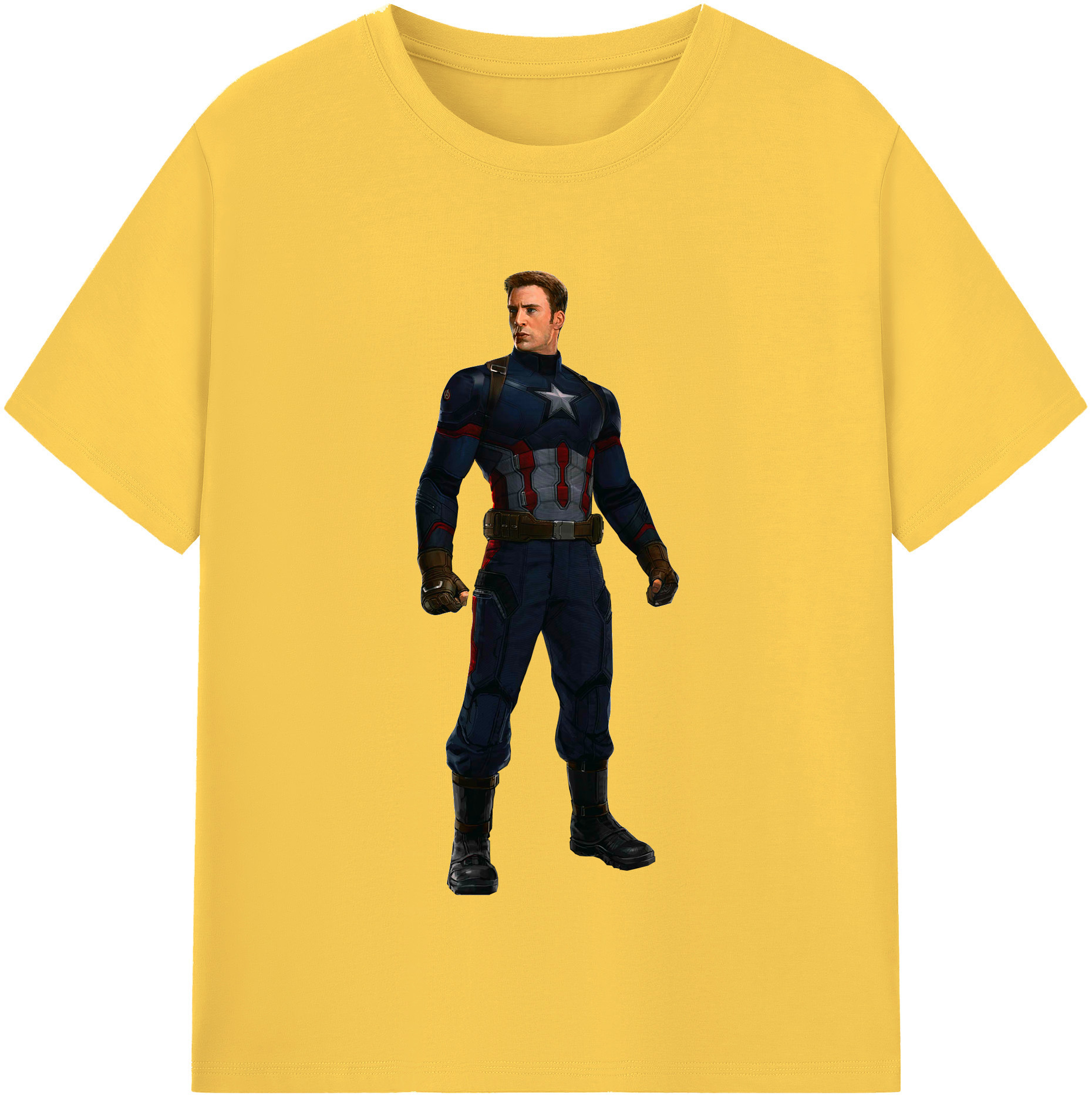 （画像用） アベンジャーズ The Avengers 綿100％半袖Tシャツ（フロントプリント）