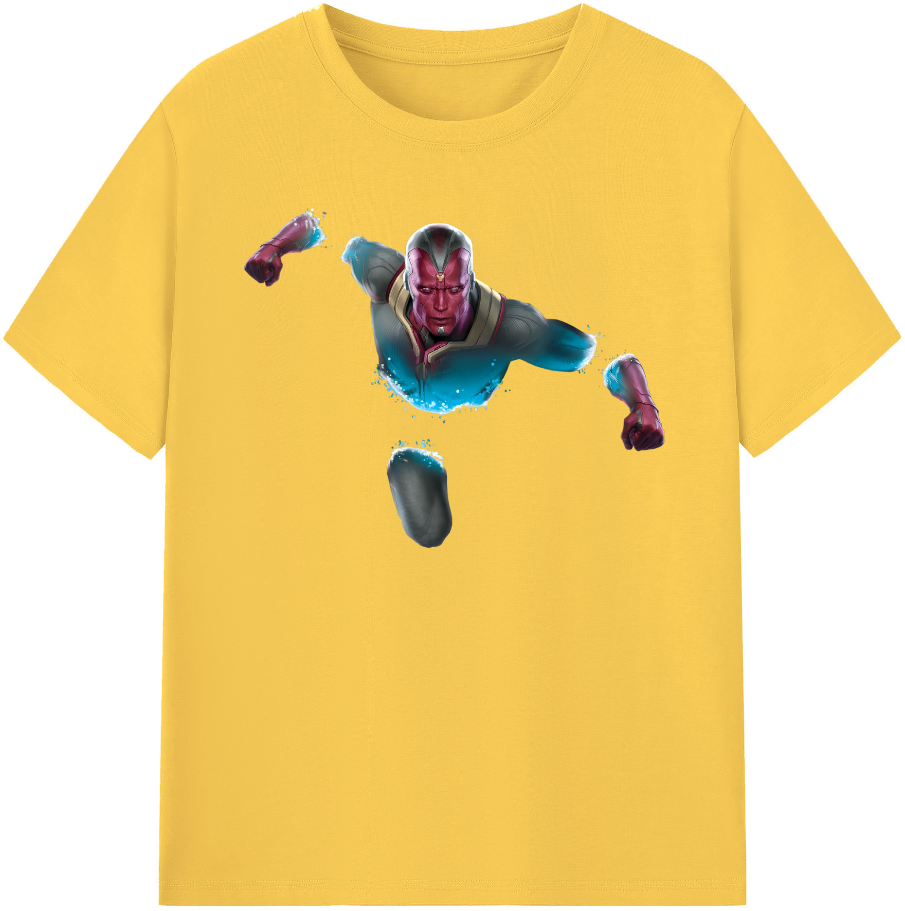 （画像用） アベンジャーズ The Avengers 綿100％半袖Tシャツ（フロントプリント）