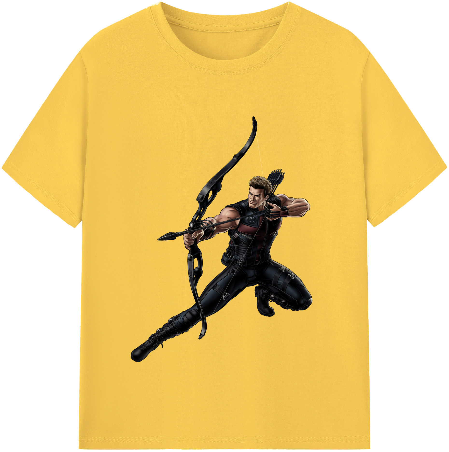 （画像用） アベンジャーズ The Avengers 綿100％半袖Tシャツ（フロントプリント）