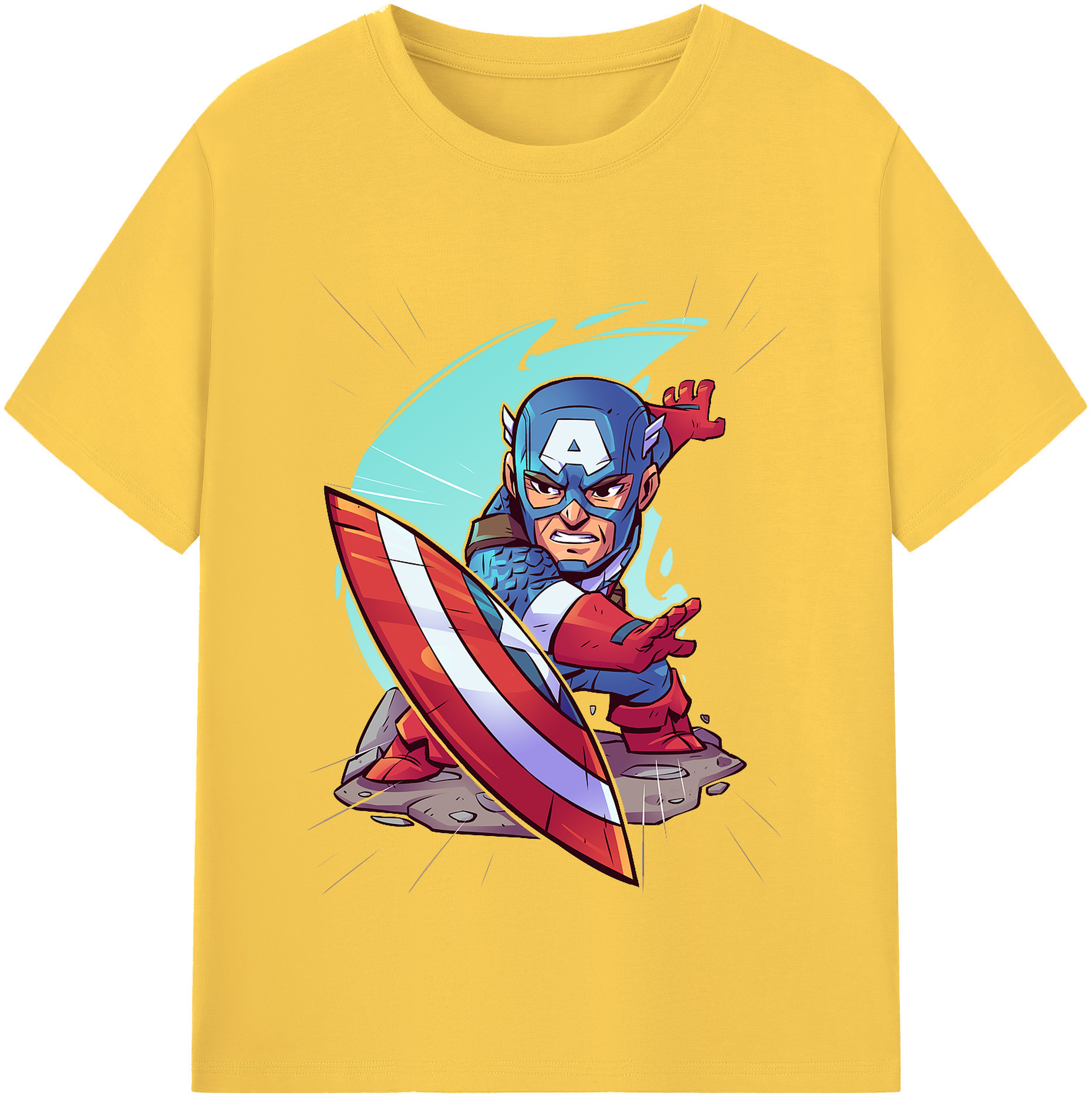 （画像用） アベンジャーズ The Avengers 綿100％半袖Tシャツ（フロントプリント）