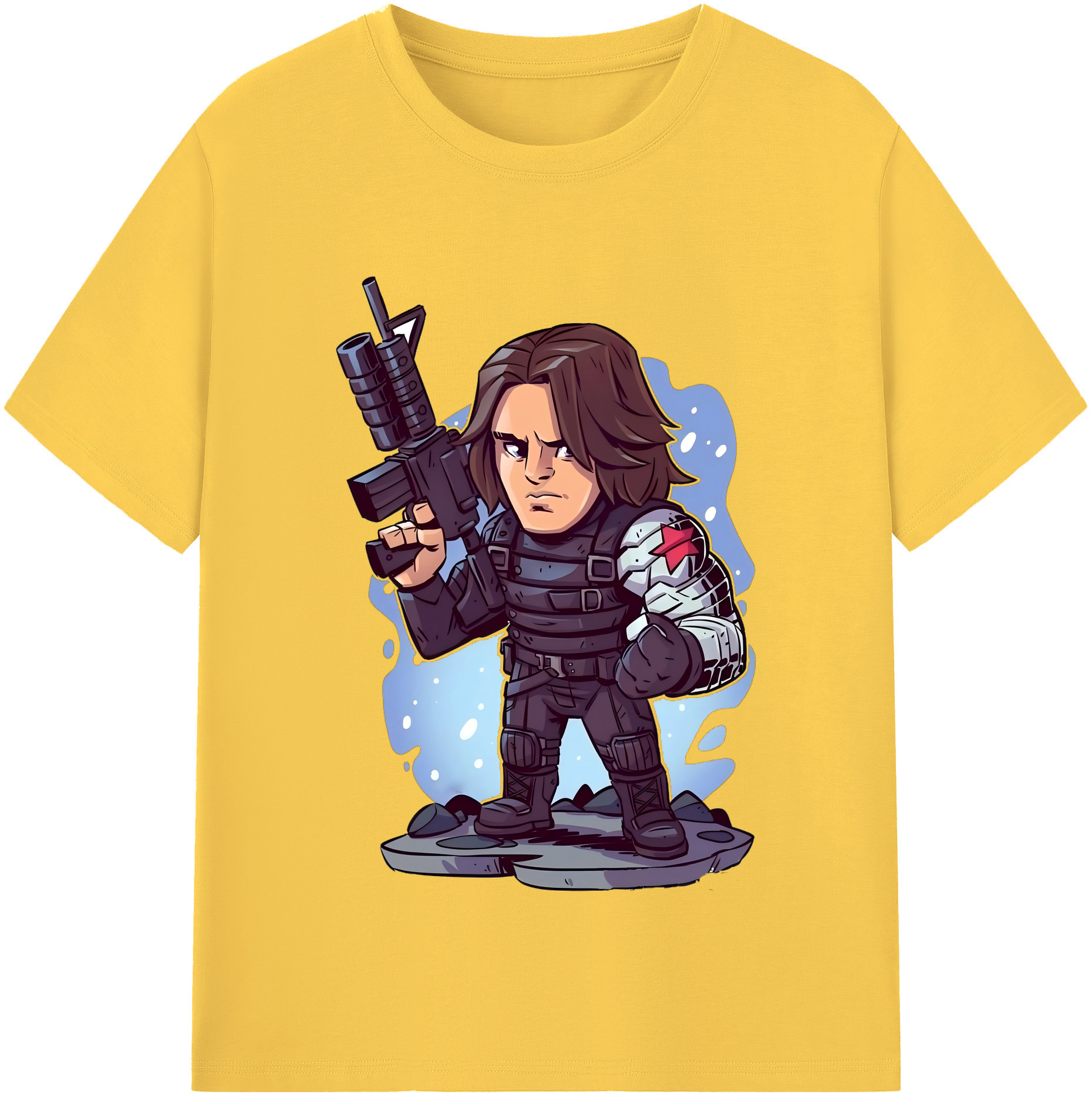 （画像用） アベンジャーズ The Avengers 綿100％半袖Tシャツ（フロントプリント）