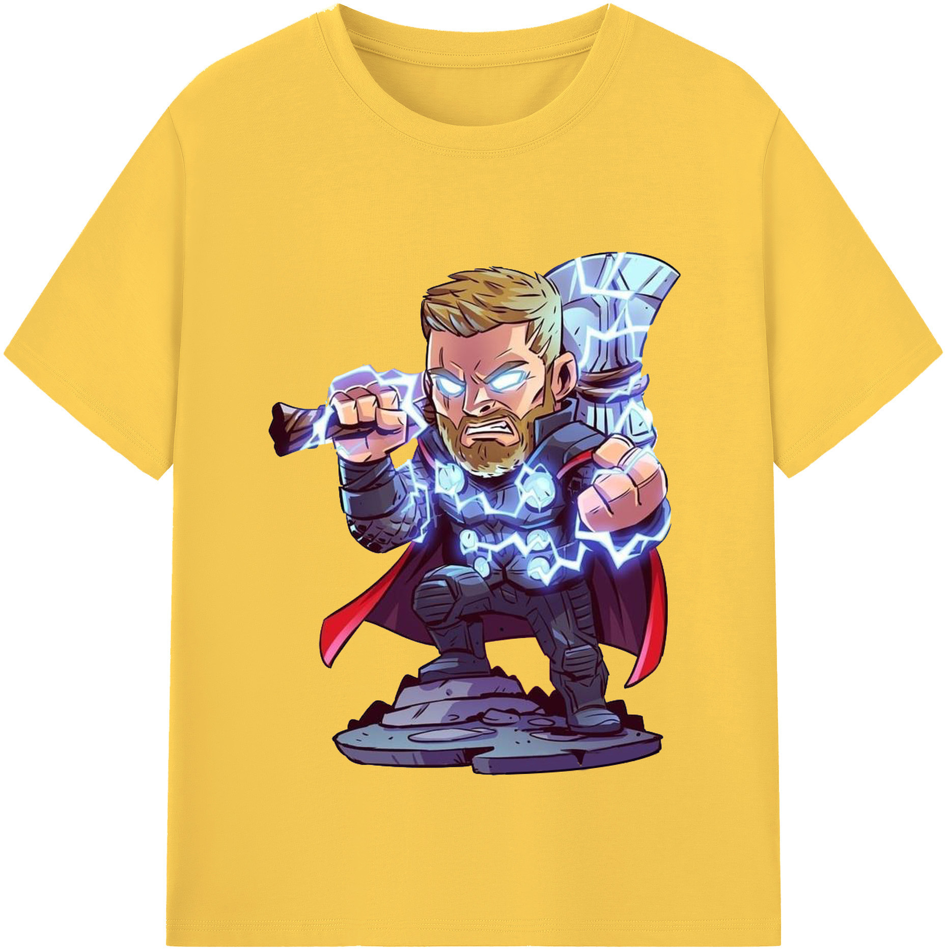 （画像用） アベンジャーズ The Avengers 綿100％半袖Tシャツ（フロントプリント）