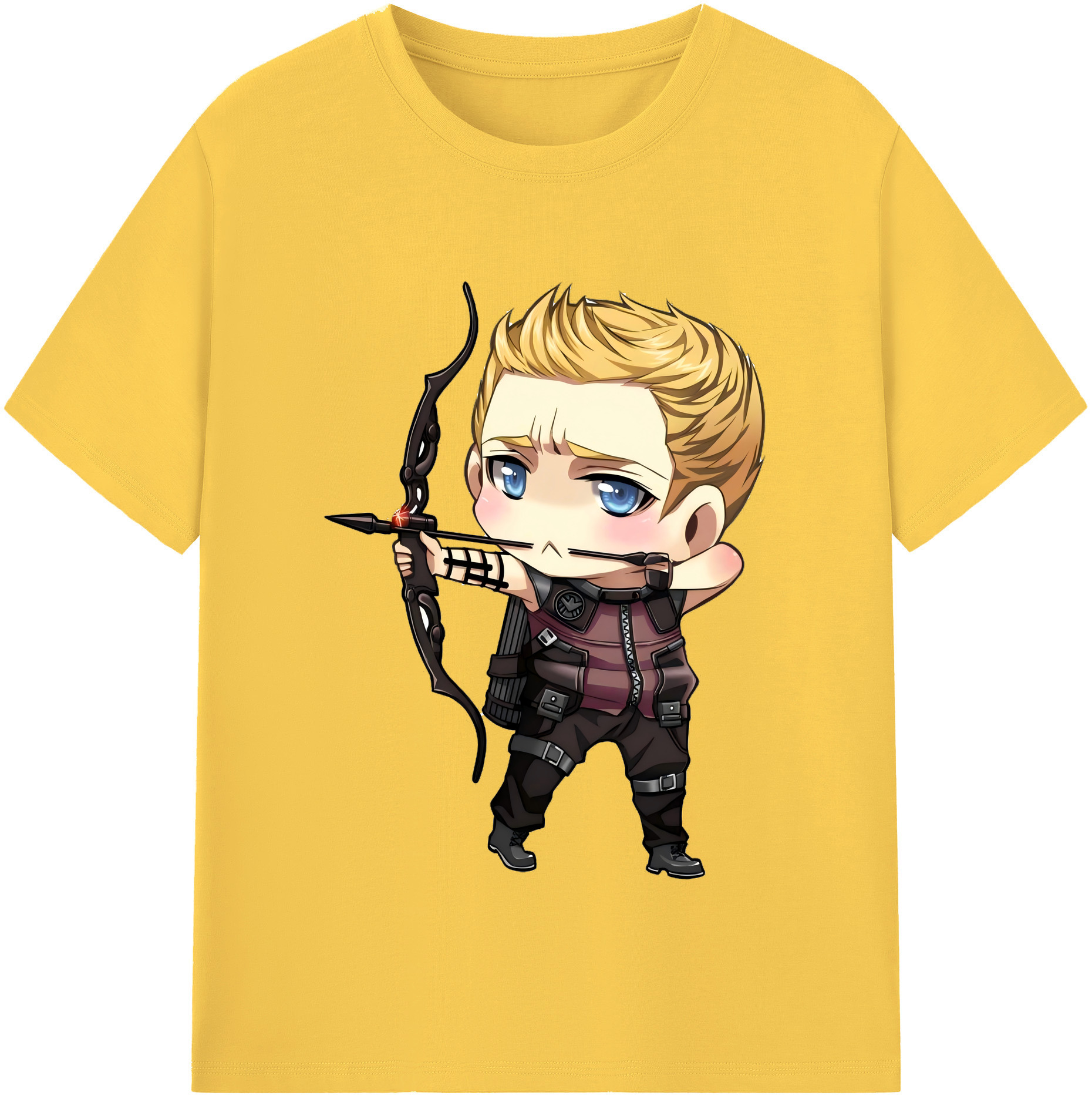 （画像用） アベンジャーズ The Avengers 綿100％半袖Tシャツ（フロントプリント）