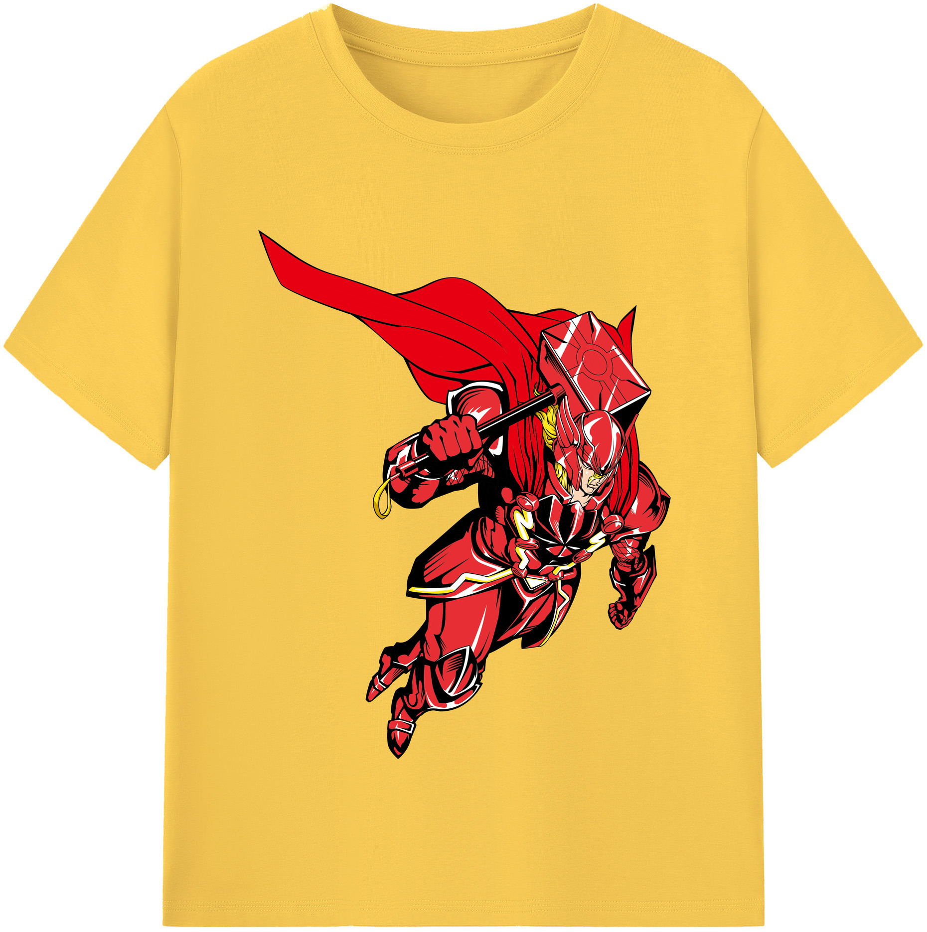 （画像用） アベンジャーズ The Avengers 綿100％半袖Tシャツ（フロントプリント）
