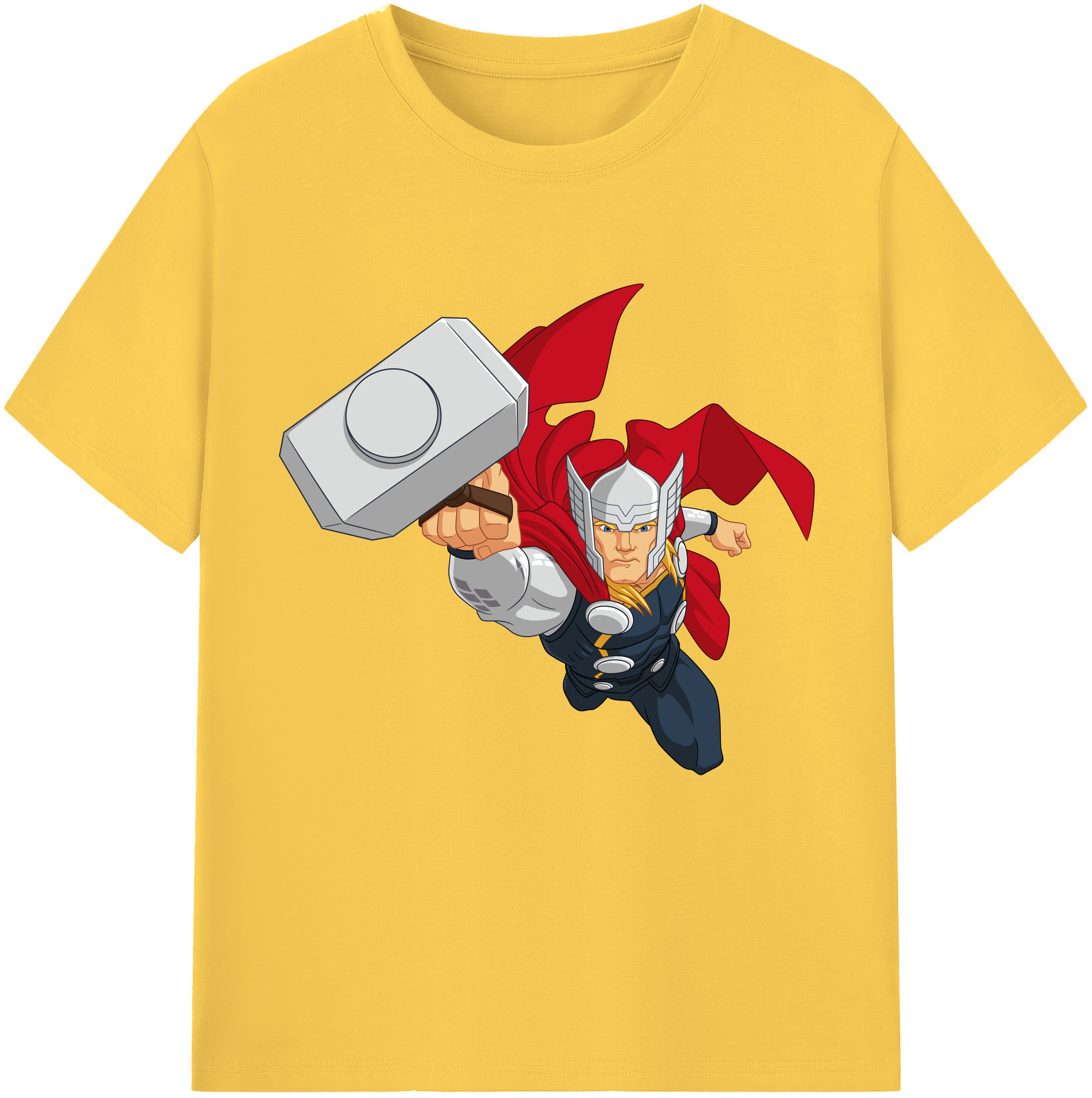 （画像用） アベンジャーズ The Avengers 綿100％半袖Tシャツ（フロントプリント）
