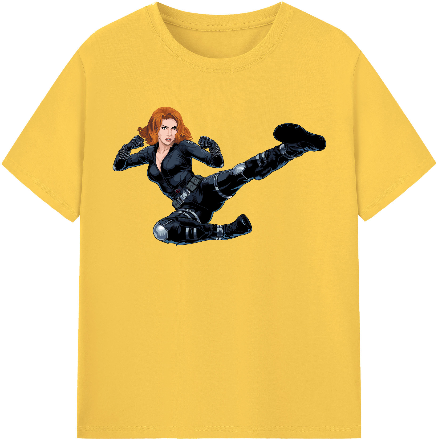（画像用） アベンジャーズ The Avengers 綿100％半袖Tシャツ（フロントプリント）