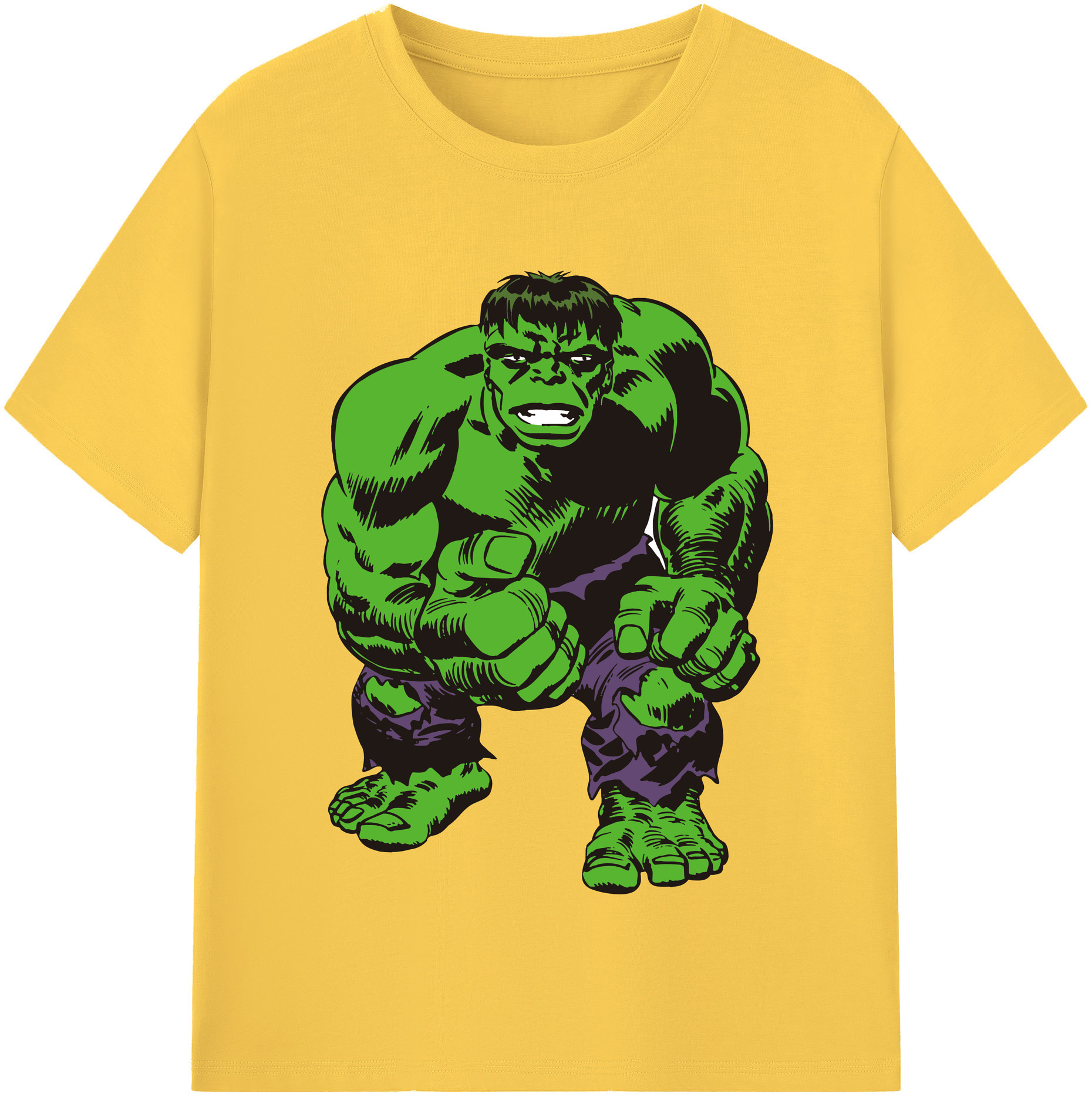 （画像用） アベンジャーズ The Avengers 綿100％半袖Tシャツ（フロントプリント）