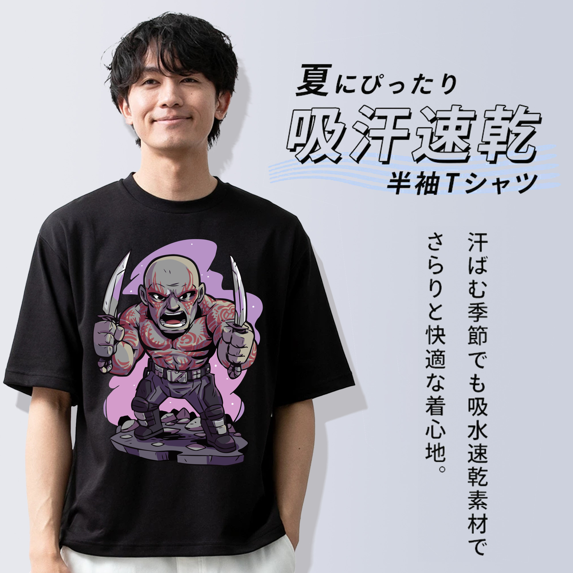 アベンジャーズ The Avengers 綿100％半袖Tシャツ（フロントプリント）