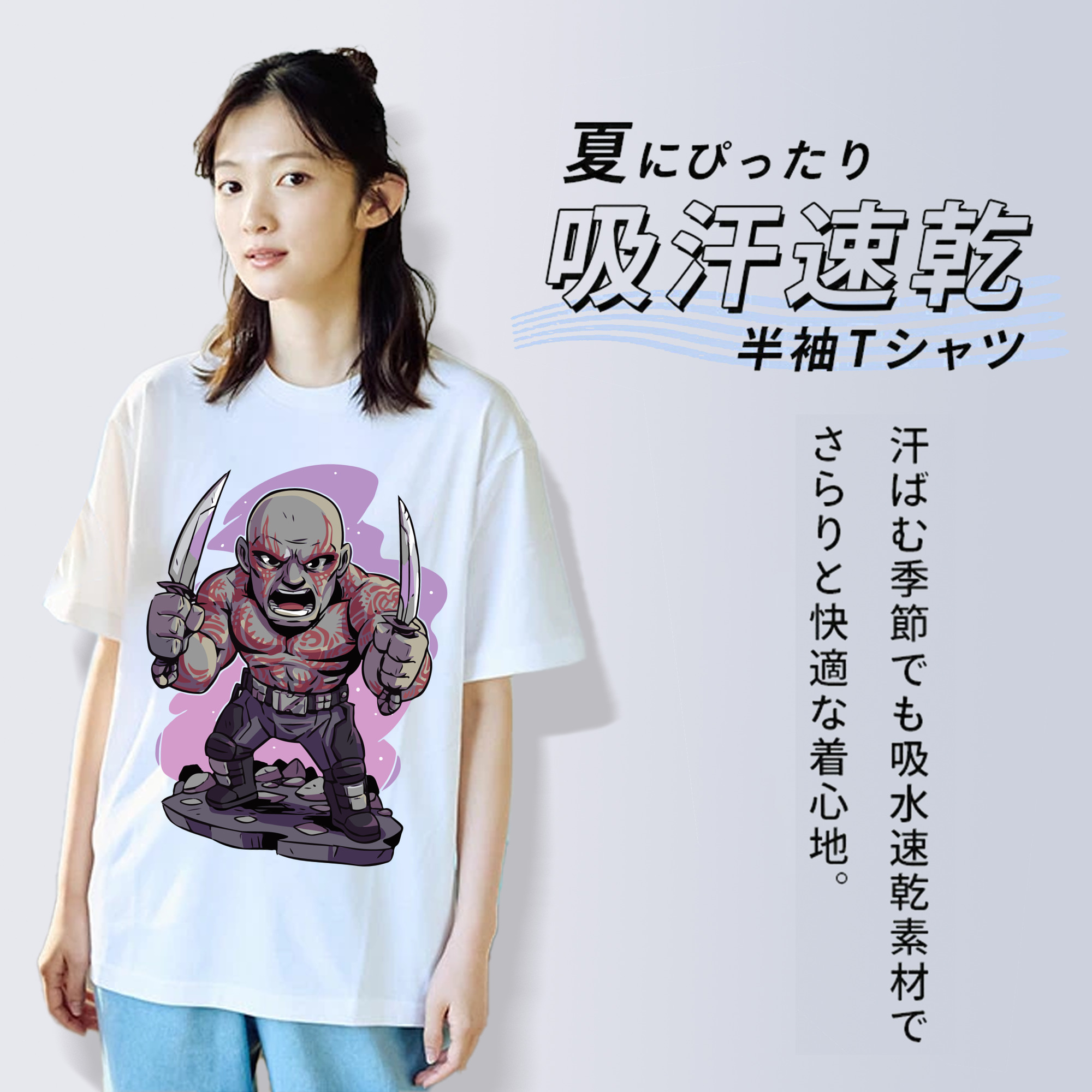 アベンジャーズ The Avengers 綿100％半袖Tシャツ（フロントプリント）