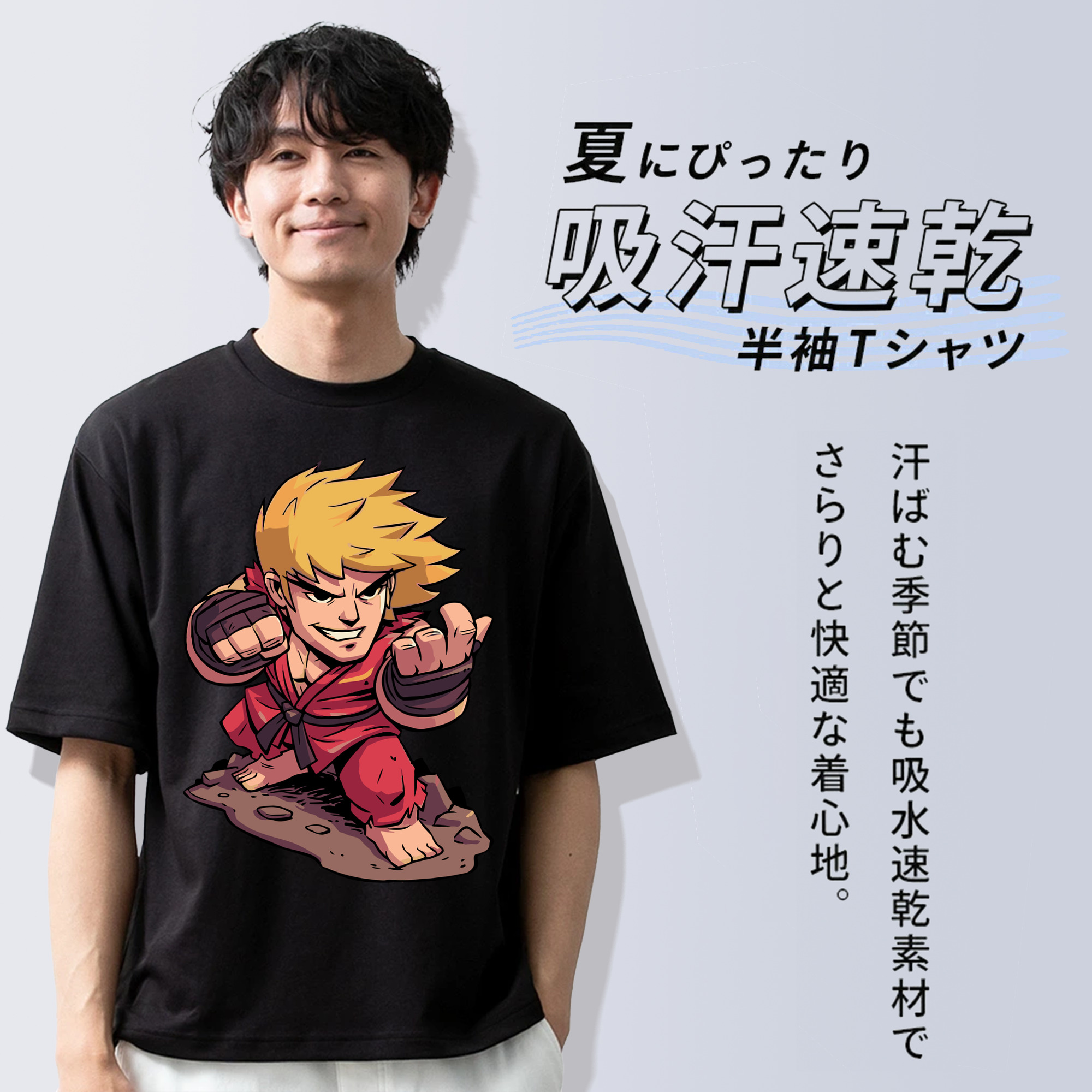 アベンジャーズ The Avengers 綿100％半袖Tシャツ（フロントプリント）