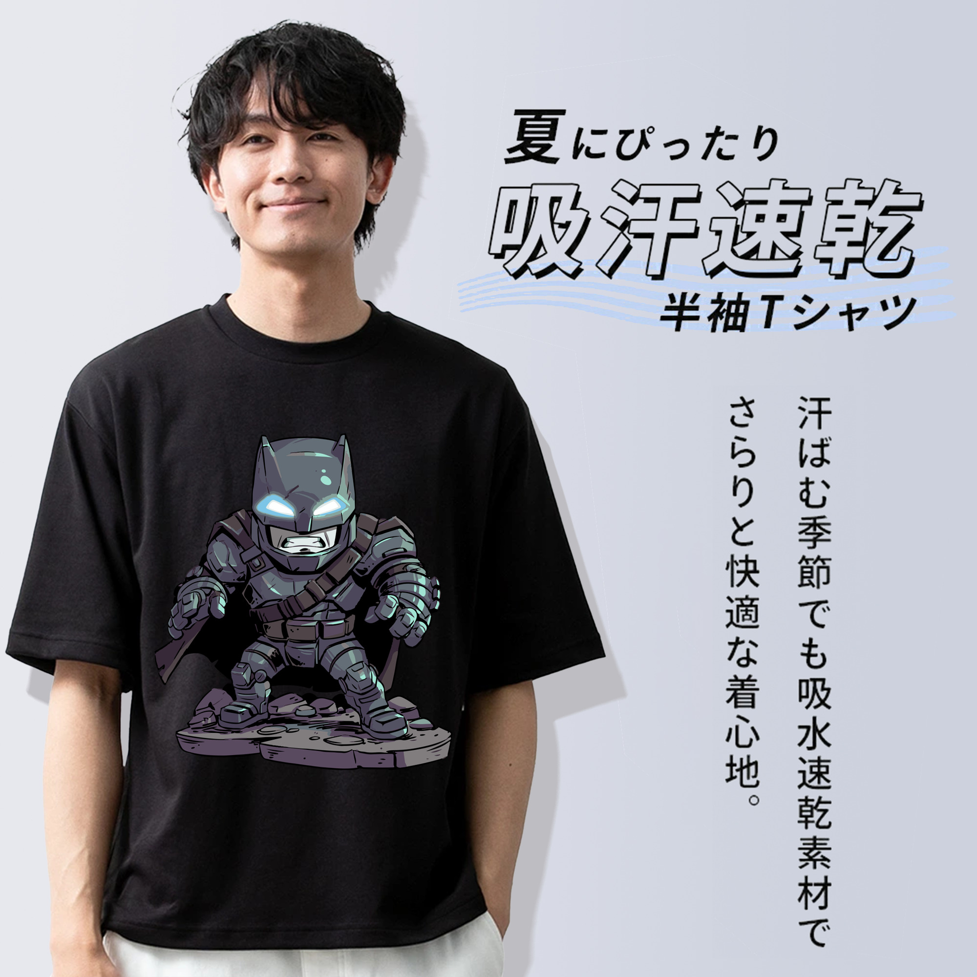アベンジャーズ The Avengers 綿100％半袖Tシャツ（フロントプリント）