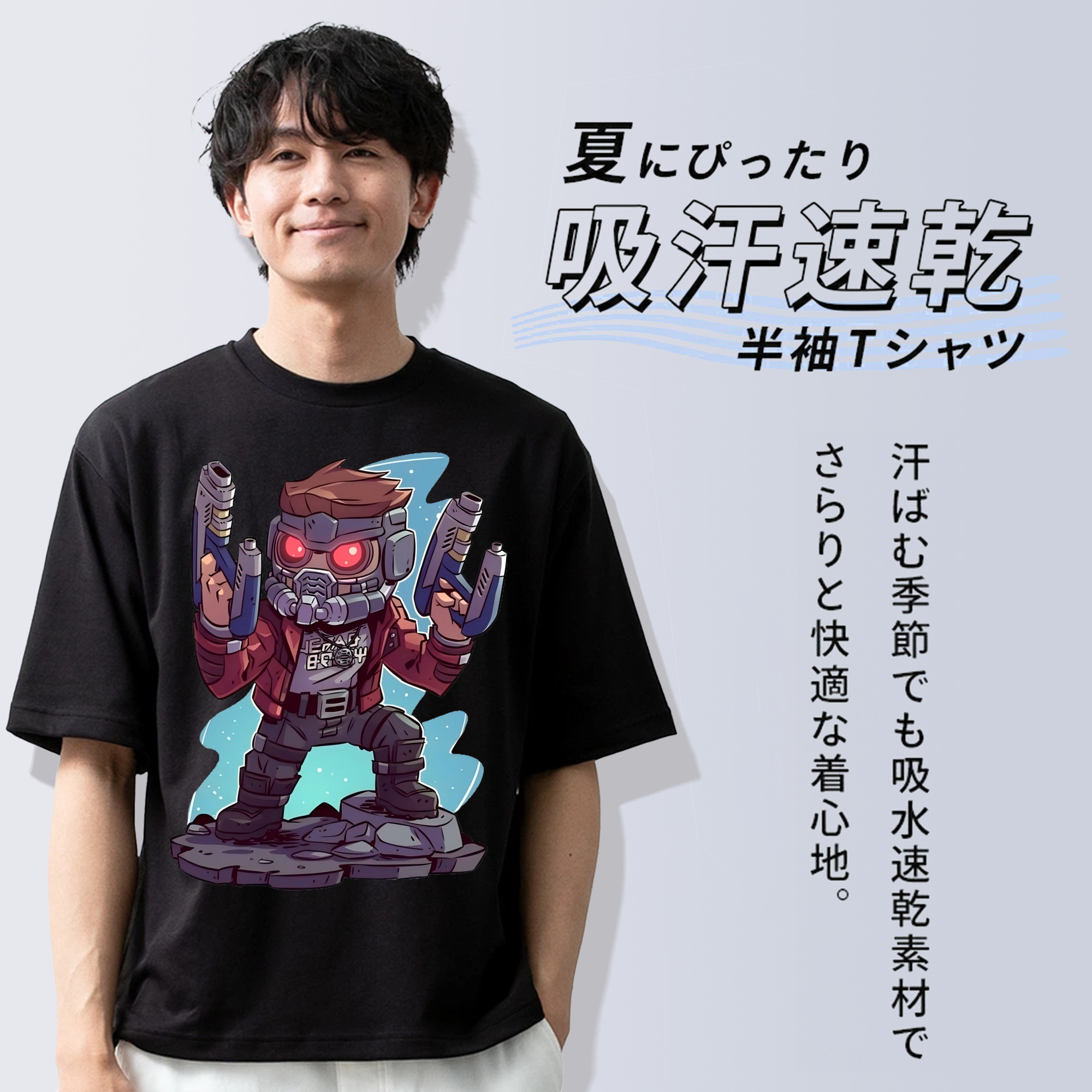 アベンジャーズ The Avengers 綿100％半袖Tシャツ（フロントプリント）