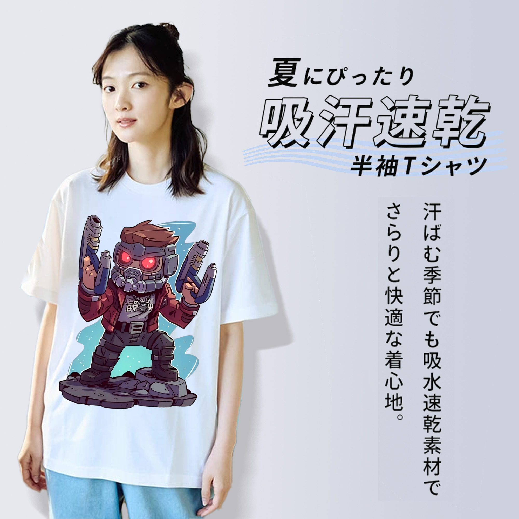 アベンジャーズ The Avengers 綿100％半袖Tシャツ（フロントプリント）