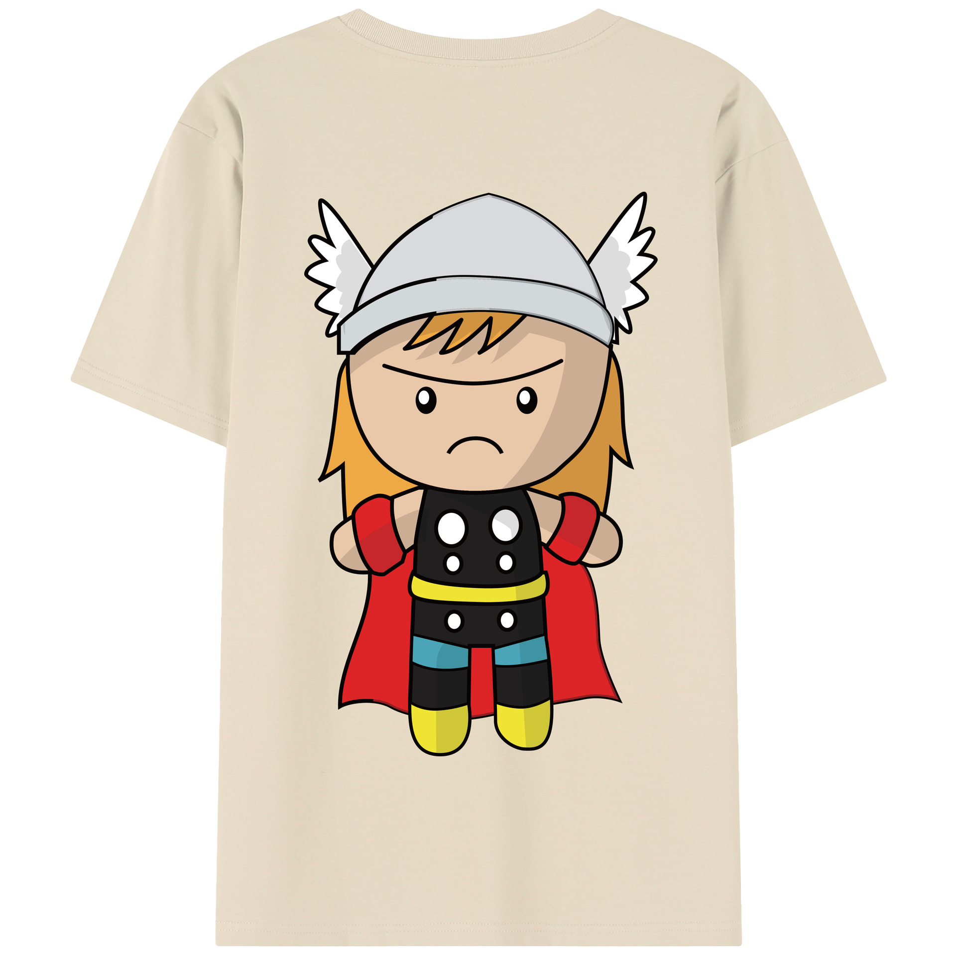 （画像用） アベンジャーズ The Avengers 綿100％半袖Tシャツ（背面プリント）
