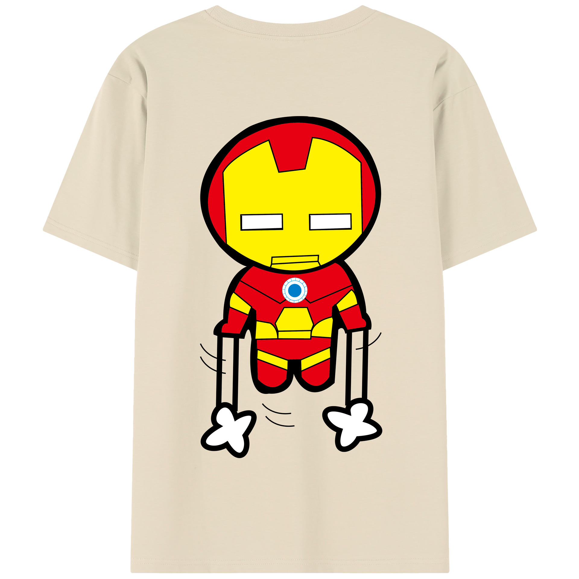 （画像用） アベンジャーズ The Avengers 綿100％半袖Tシャツ（背面プリント）