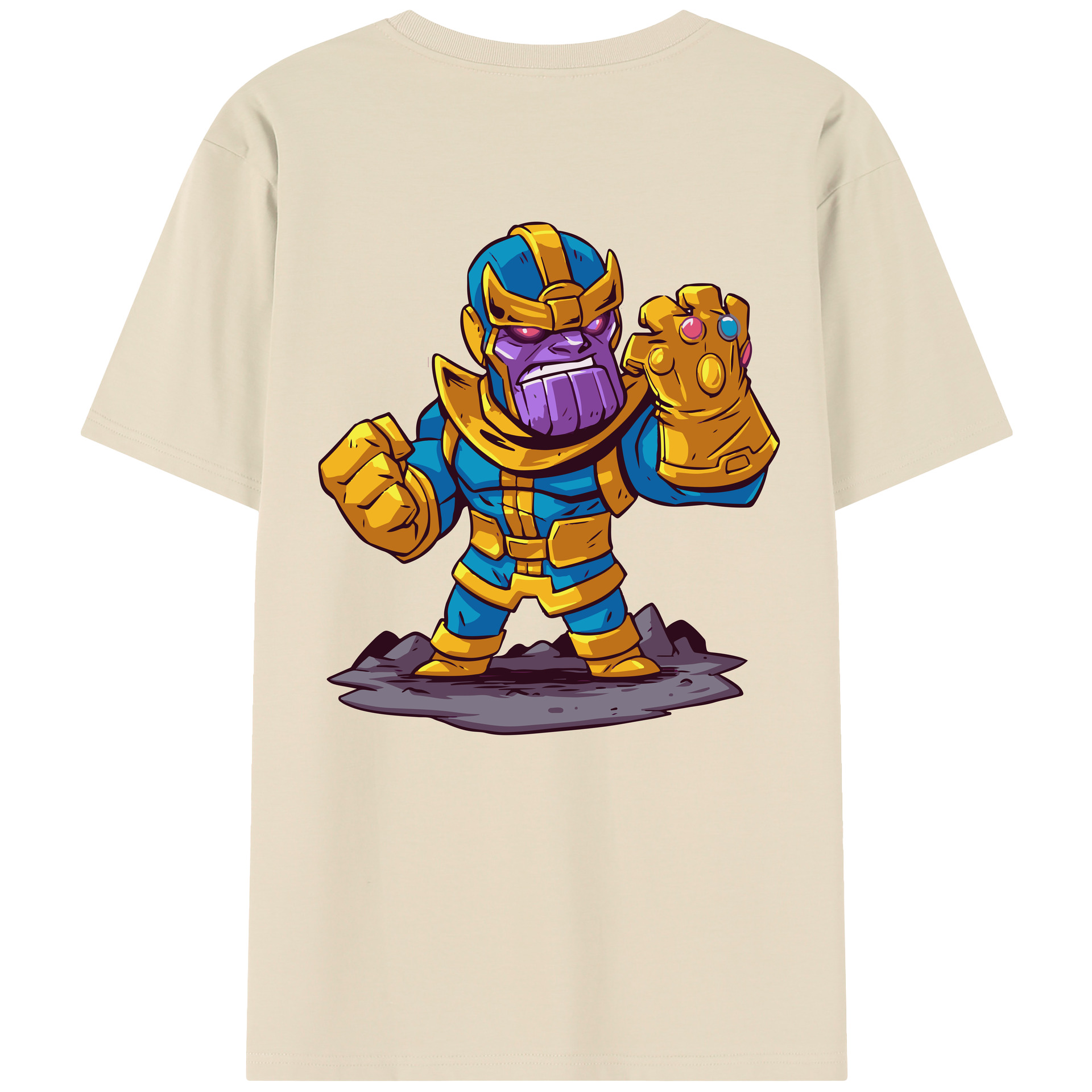 （画像用） アベンジャーズ The Avengers 綿100％半袖Tシャツ（背面プリント）