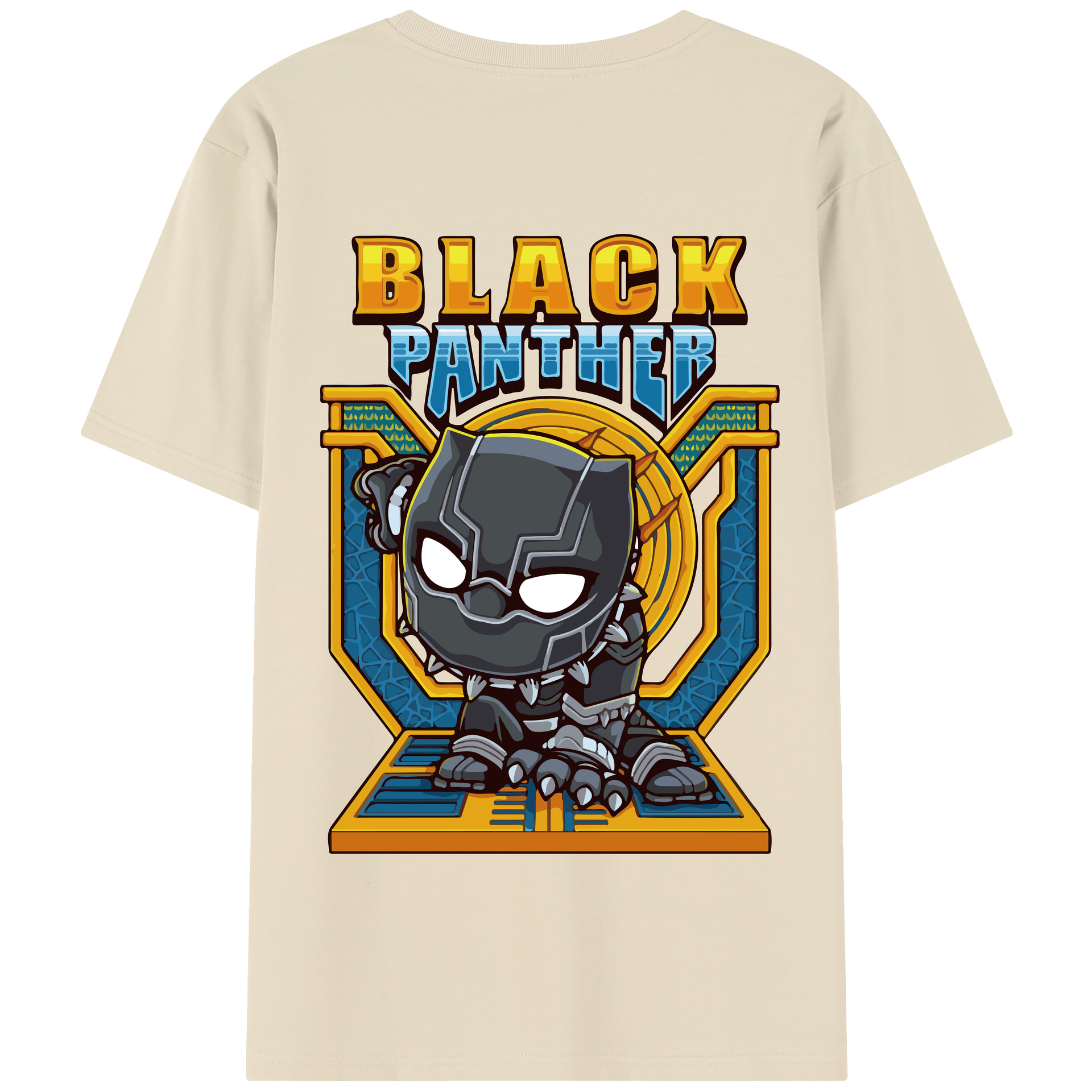 （画像用） アベンジャーズ The Avengers 綿100％半袖Tシャツ（背面プリント）