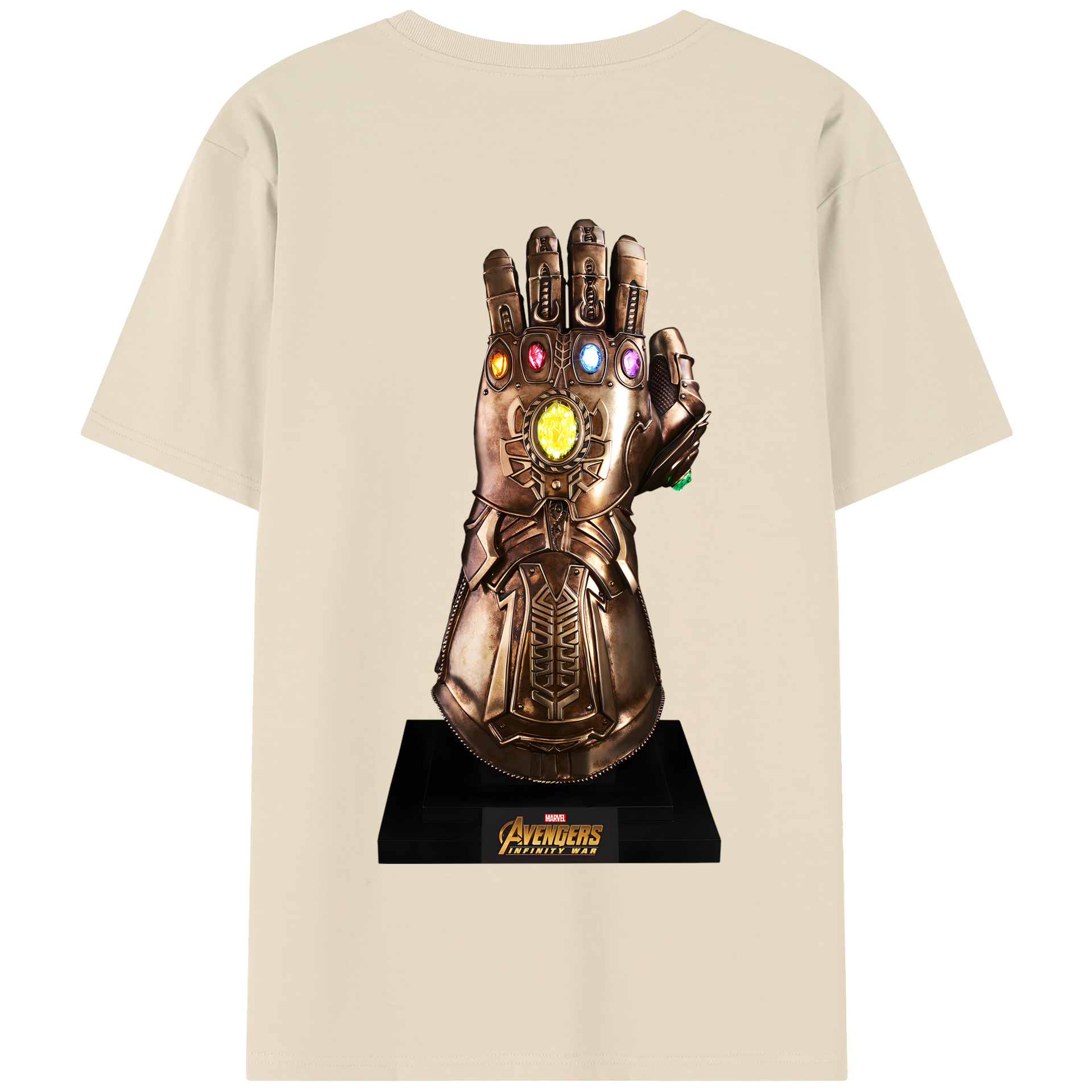 （画像用） アベンジャーズ The Avengers 綿100％半袖Tシャツ（背面プリント）
