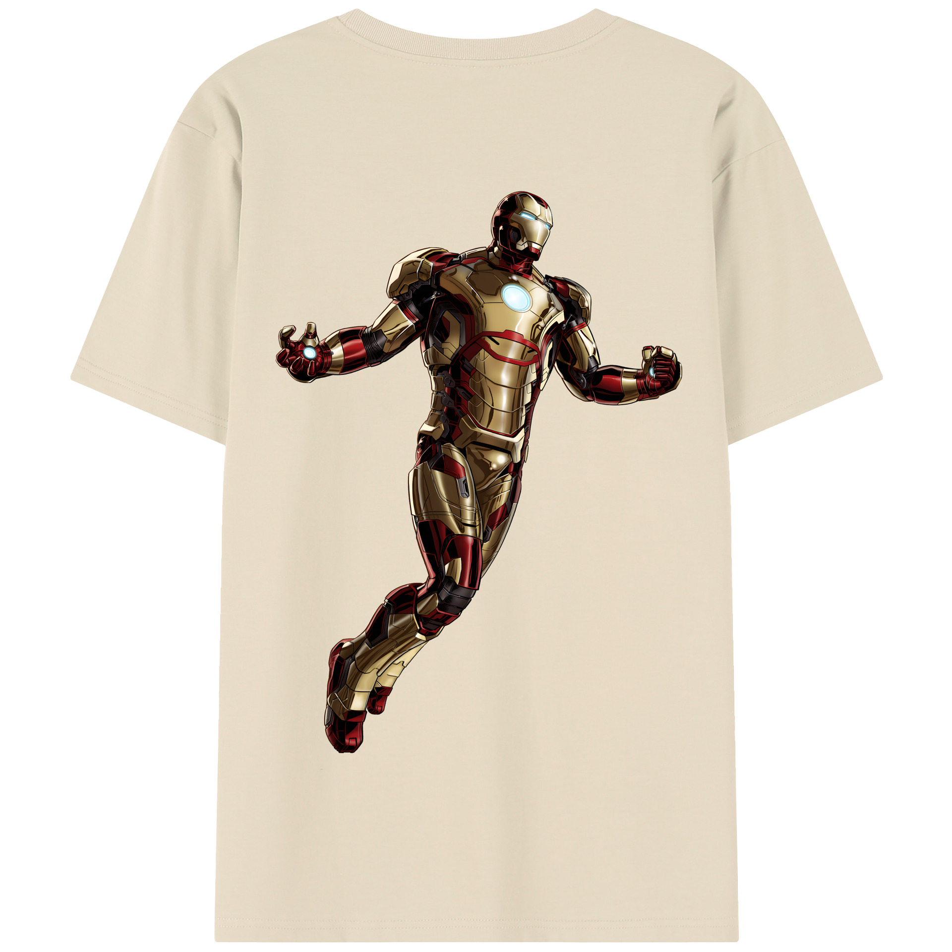 （画像用） アベンジャーズ The Avengers 綿100％半袖Tシャツ（背面プリント）