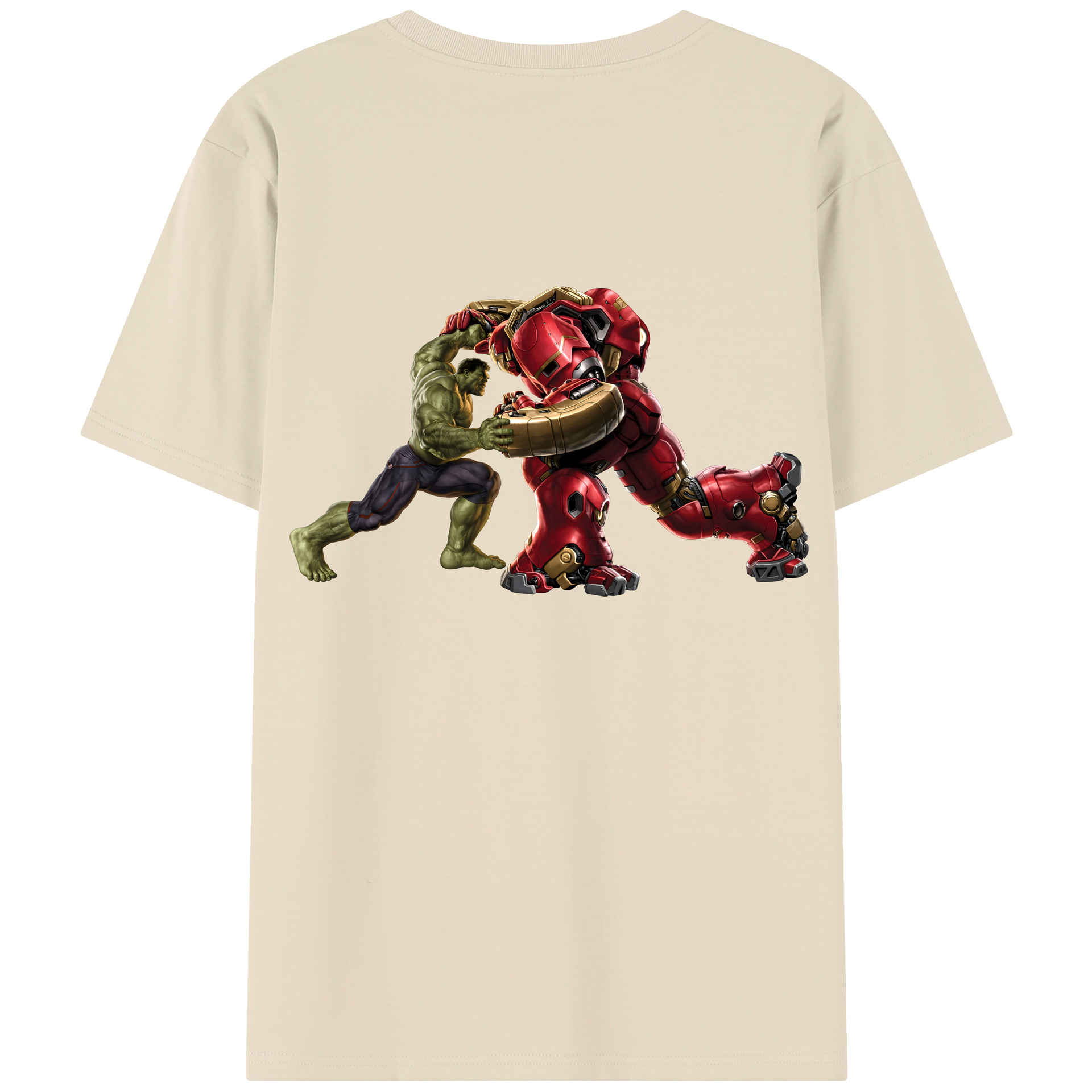 （画像用） アベンジャーズ The Avengers 綿100％半袖Tシャツ（背面プリント）