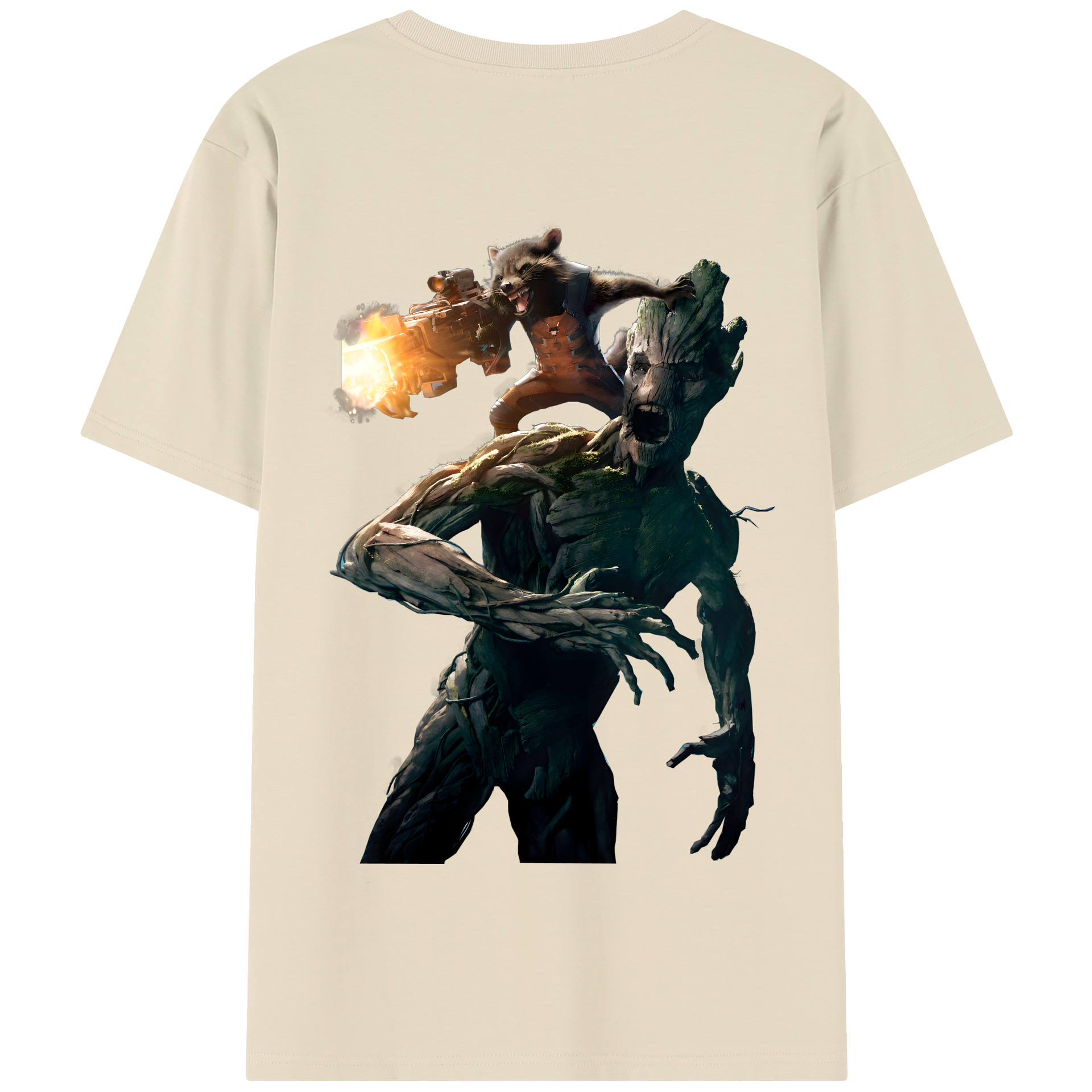 （画像用） アベンジャーズ The Avengers 綿100％半袖Tシャツ（背面プリント）
