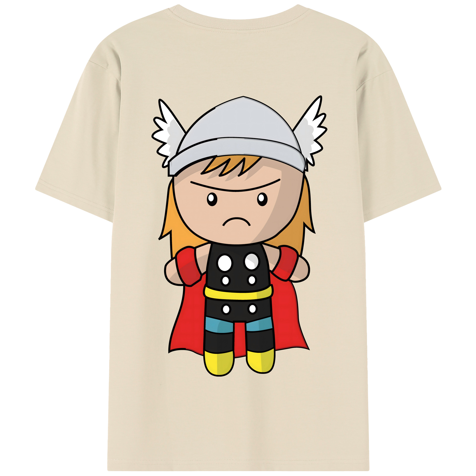 （画像用） アベンジャーズ The Avengers 綿100％半袖Tシャツ（背面プリント）