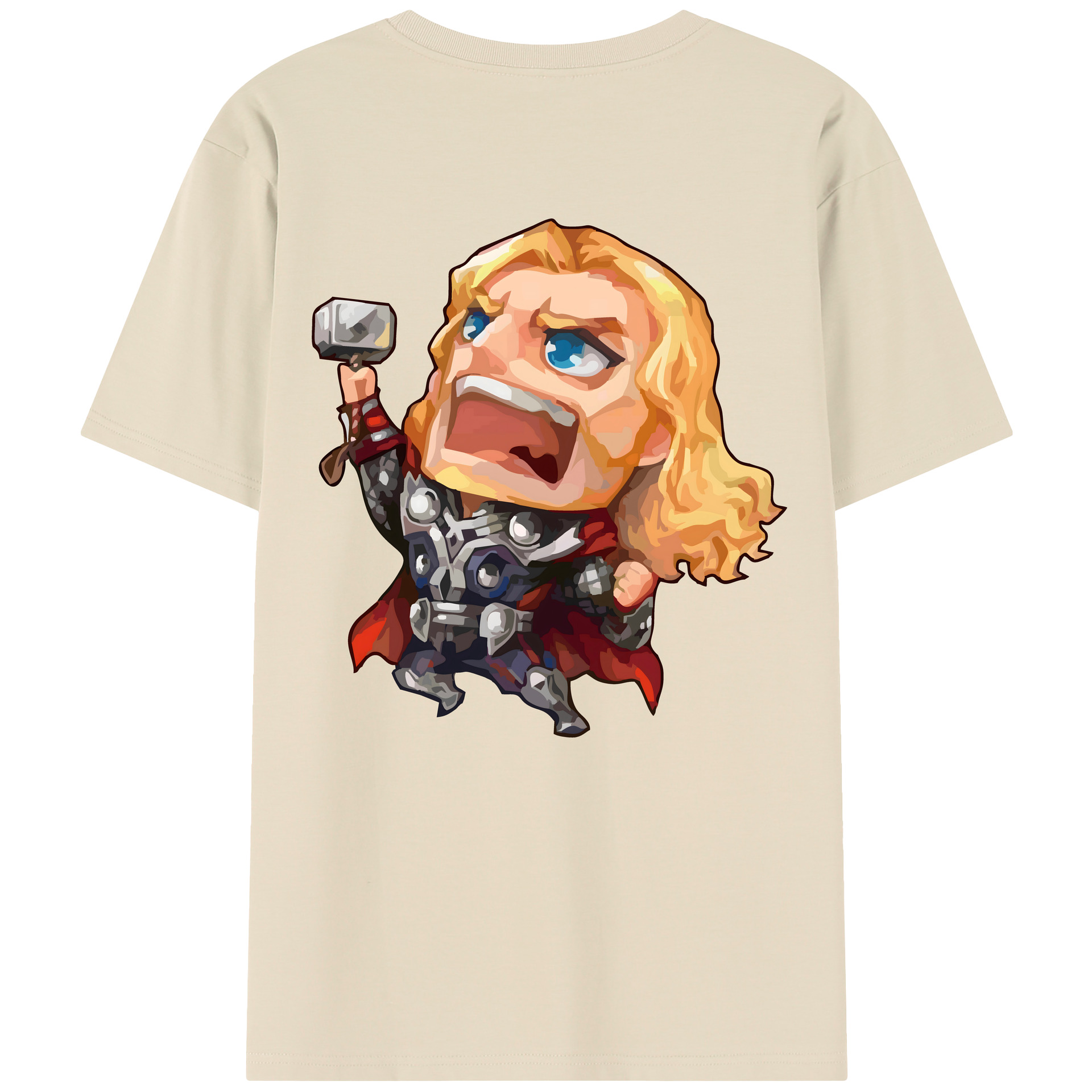 （画像用） アベンジャーズ The Avengers 綿100％半袖Tシャツ（背面プリント）