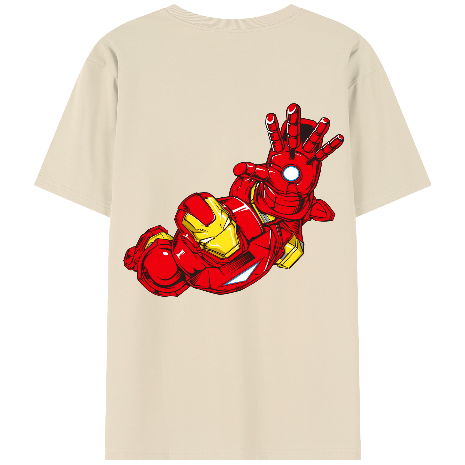 （画像用） アベンジャーズ The Avengers 綿100％半袖Tシャツ（背面プリント）