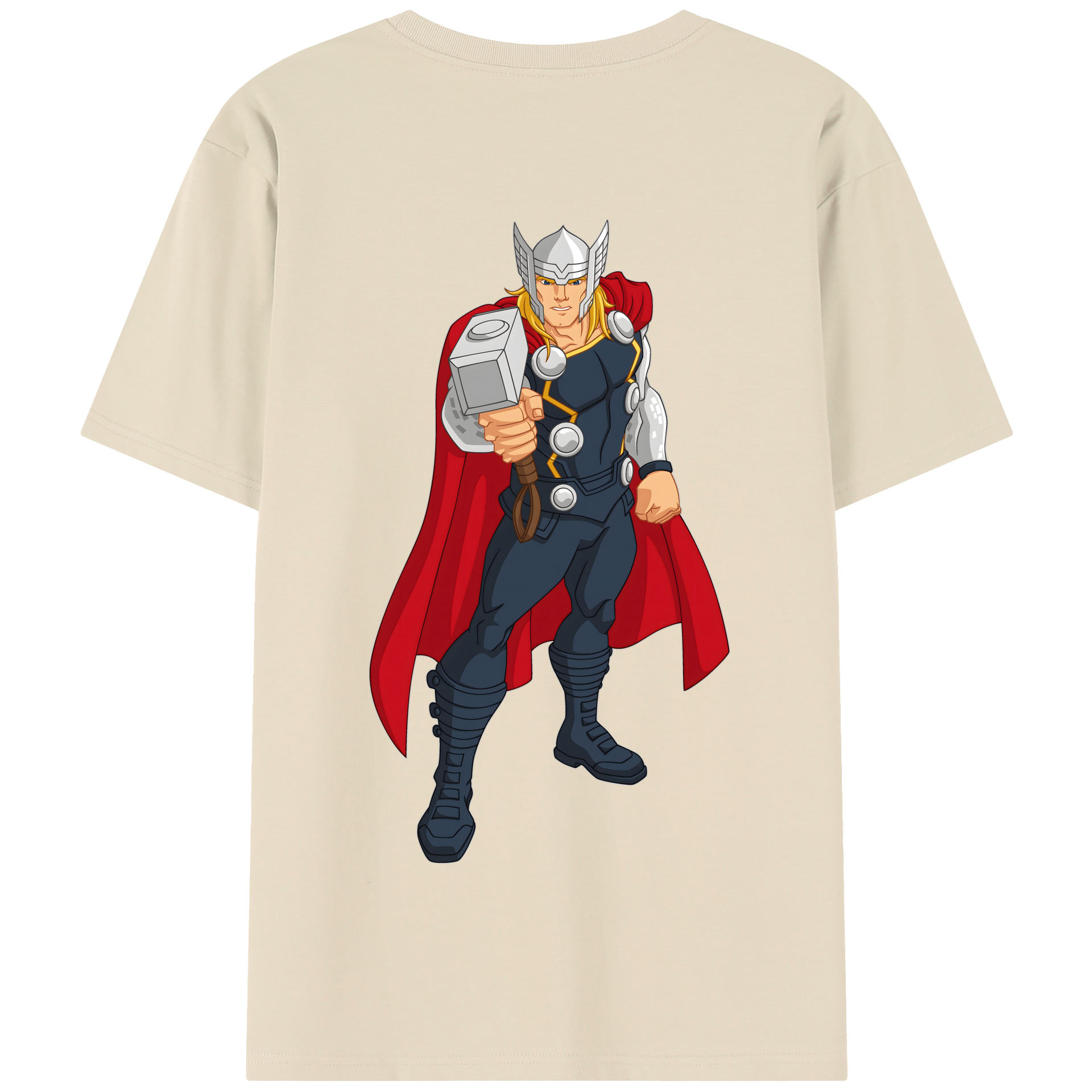 （画像用） アベンジャーズ The Avengers 綿100％半袖Tシャツ（背面プリント）