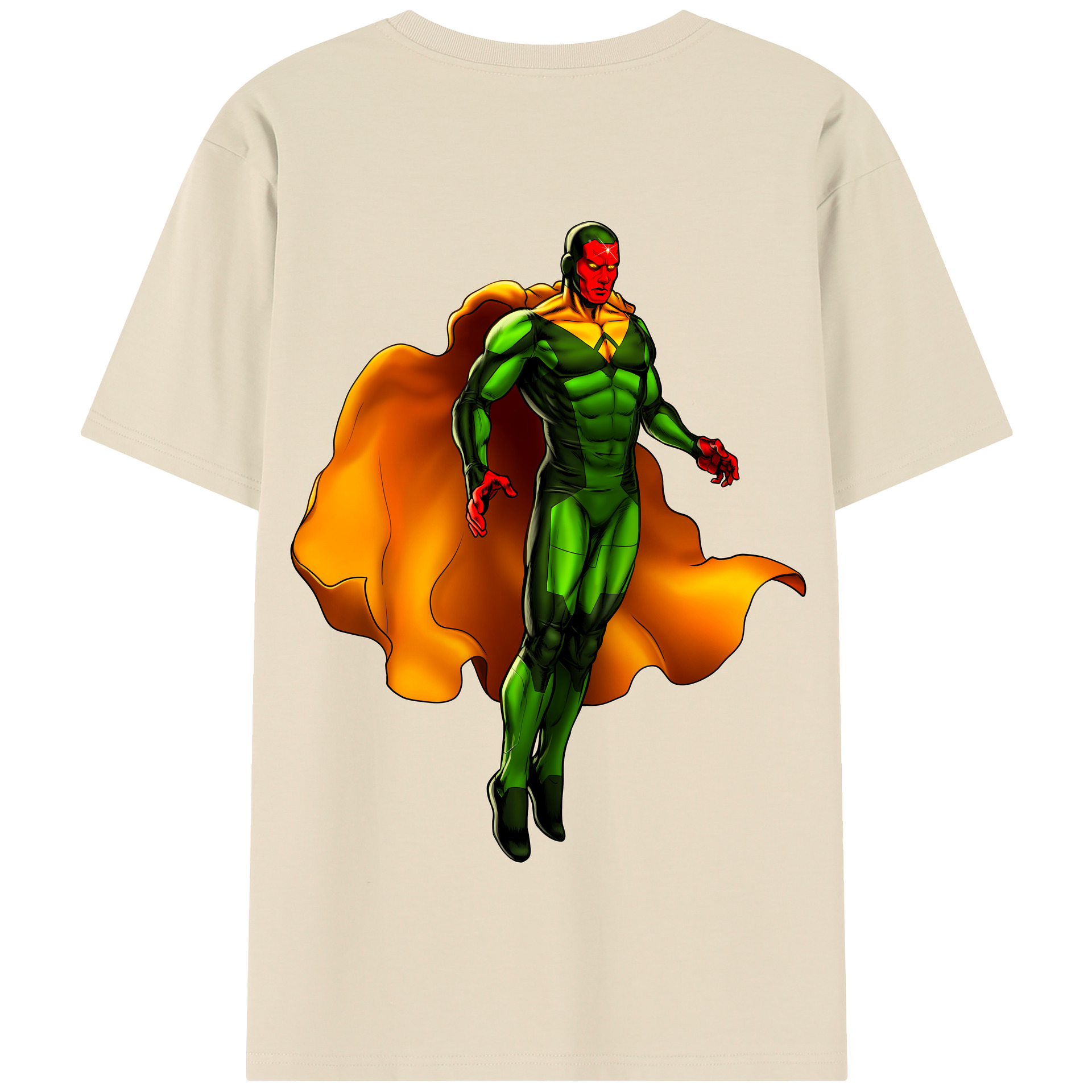 （画像用） アベンジャーズ The Avengers 綿100％半袖Tシャツ（背面プリント）