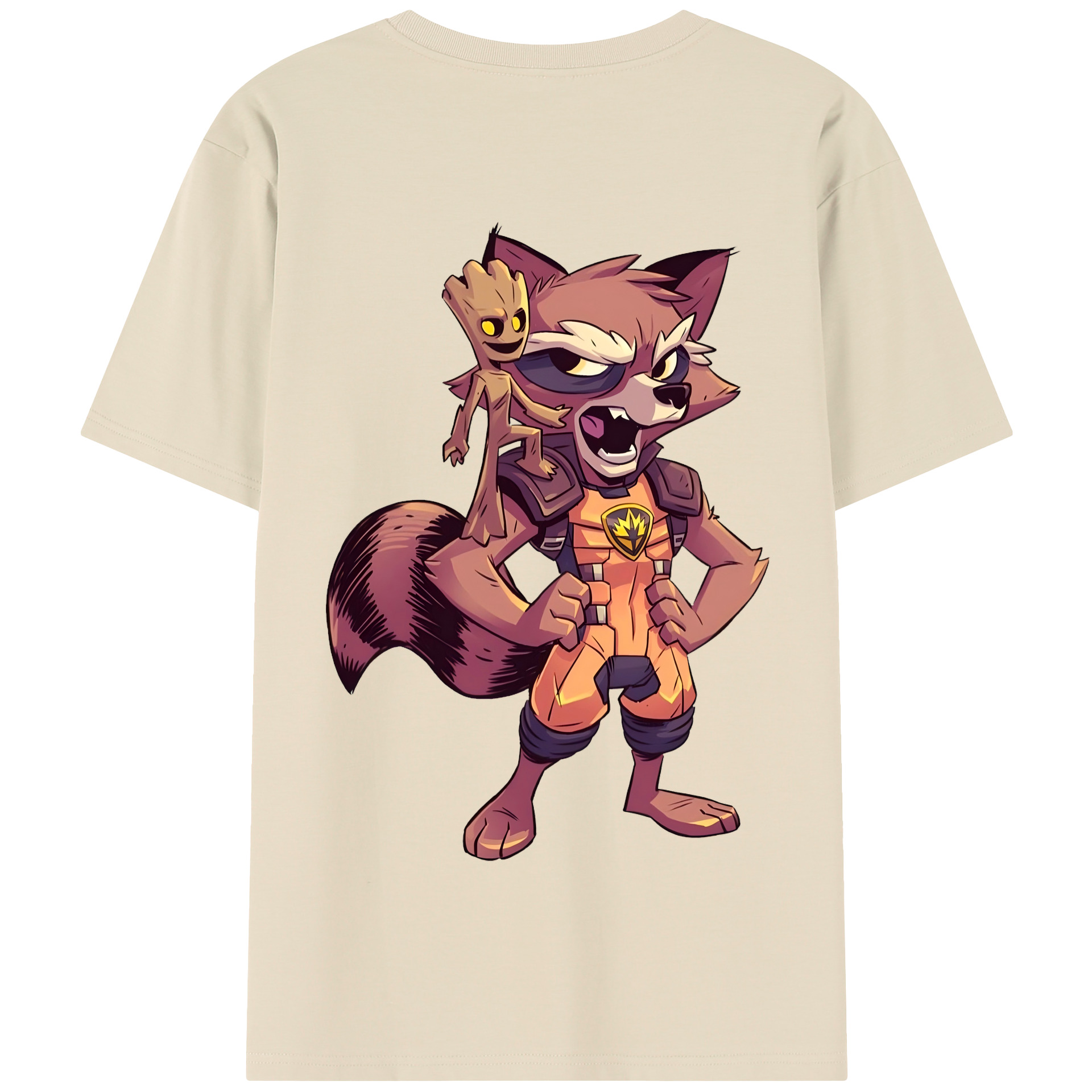 （画像用） アベンジャーズ The Avengers 綿100％半袖Tシャツ（背面プリント）